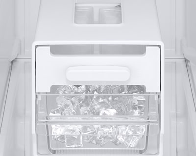 Foto 4 | Refrigerador Samsung Side by Side 23 Pies Plateado RS23T5B00S9EM