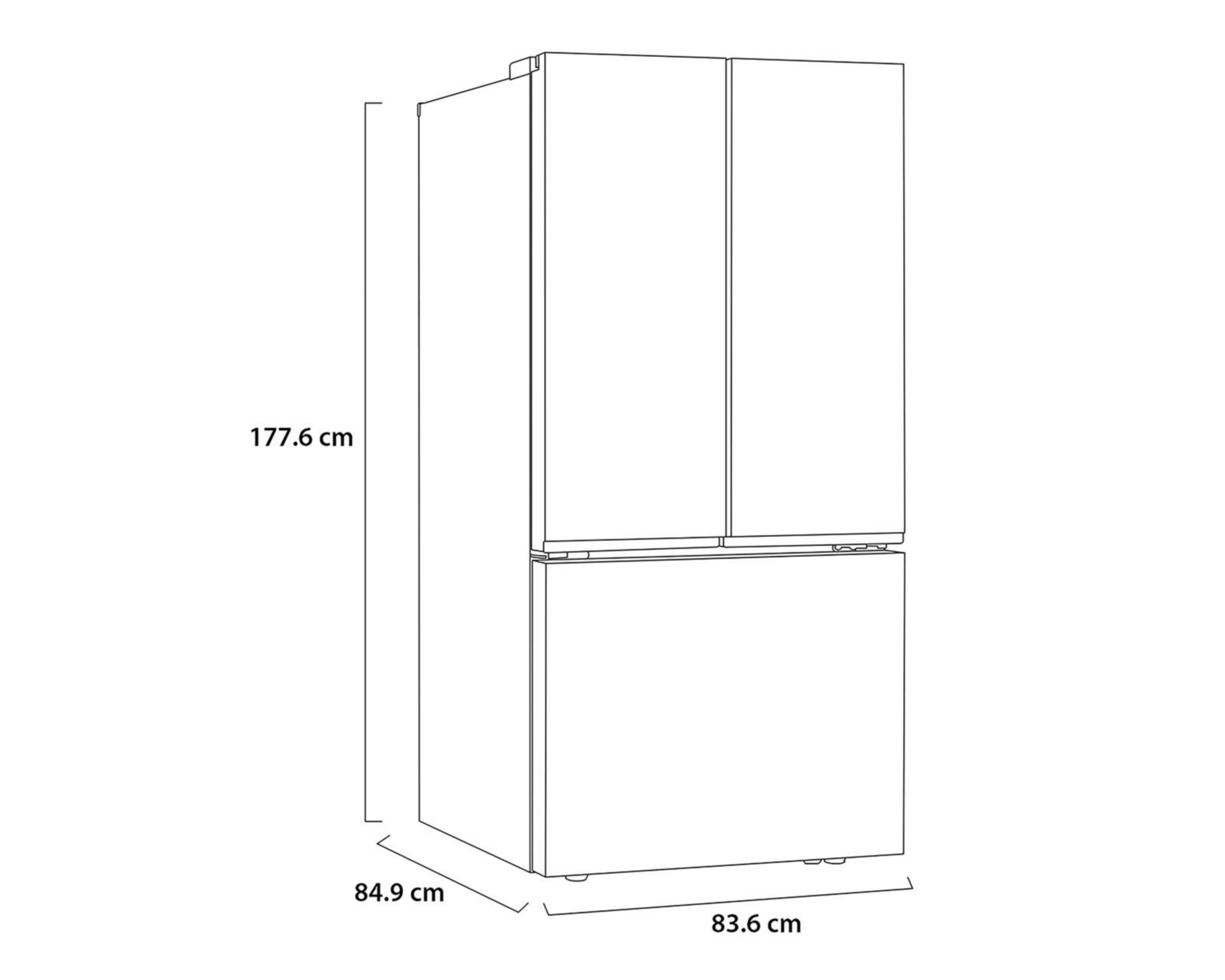 Foto 8 pulgar | Refrigerador LG Frech Door 25 Pies Plata GM65BPP.APYFMXM