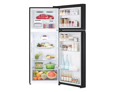 Foto 3 | Refrigerador LG Top Mount 14 Pies Negro VT40BK.