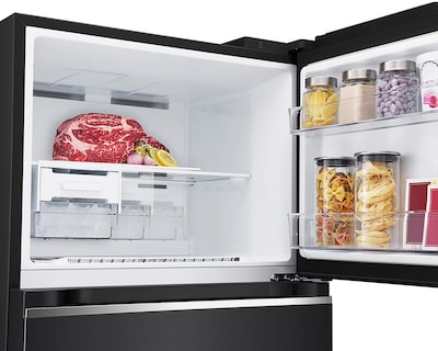 Foto 4 | Refrigerador LG Top Mount 14 Pies Negro VT40BK.