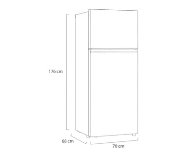 Foto 9 | Refrigerador LG Top Mount 14 Pies Negro VT40BK.