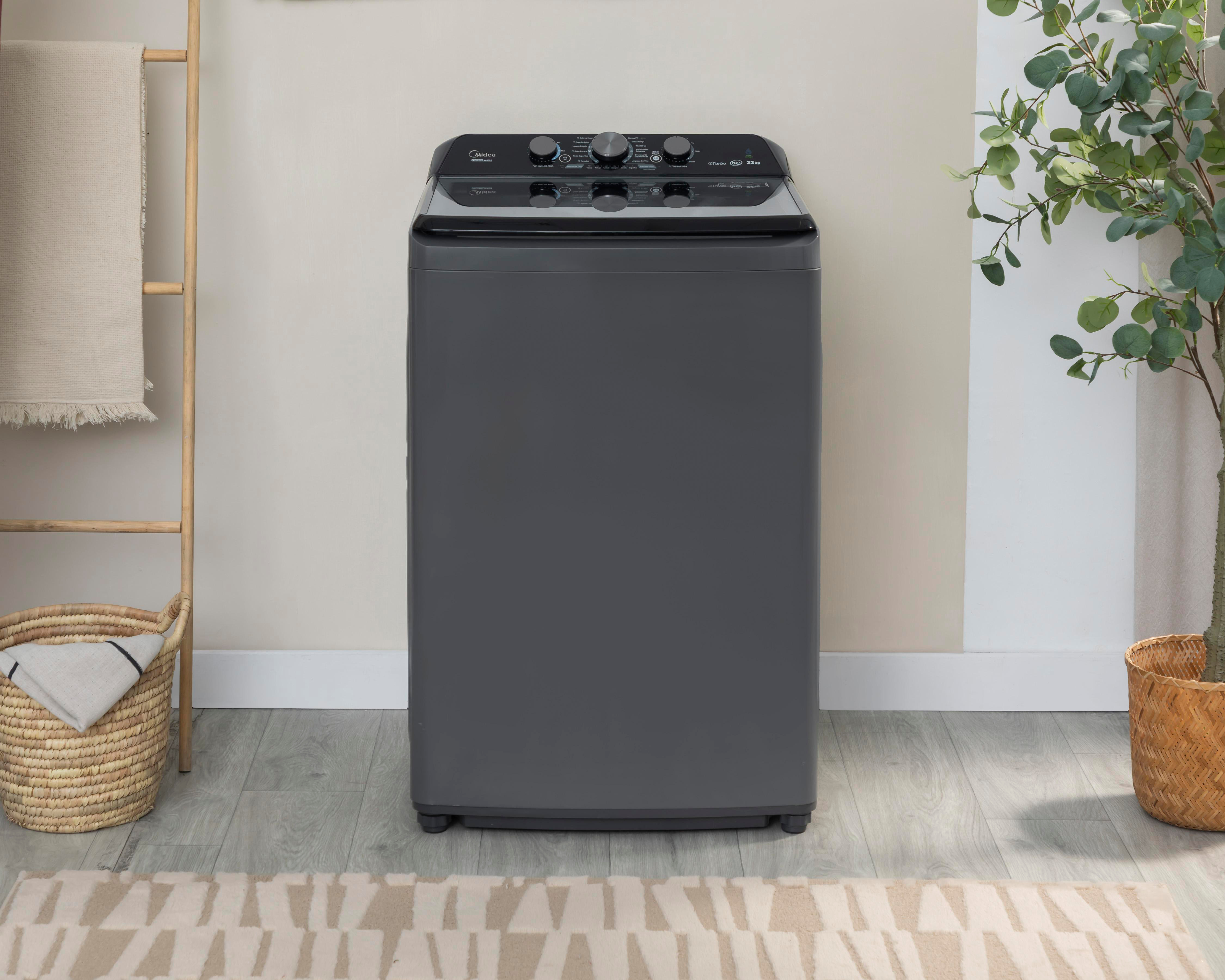 Foto 6 pulgar | Lavadora Midea Automática Vortex Wash 22 kg Gris