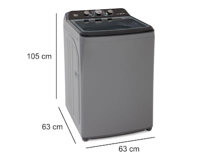 Foto 6 | Lavadora Midea Automática Vortex Wash 22 kg Gris