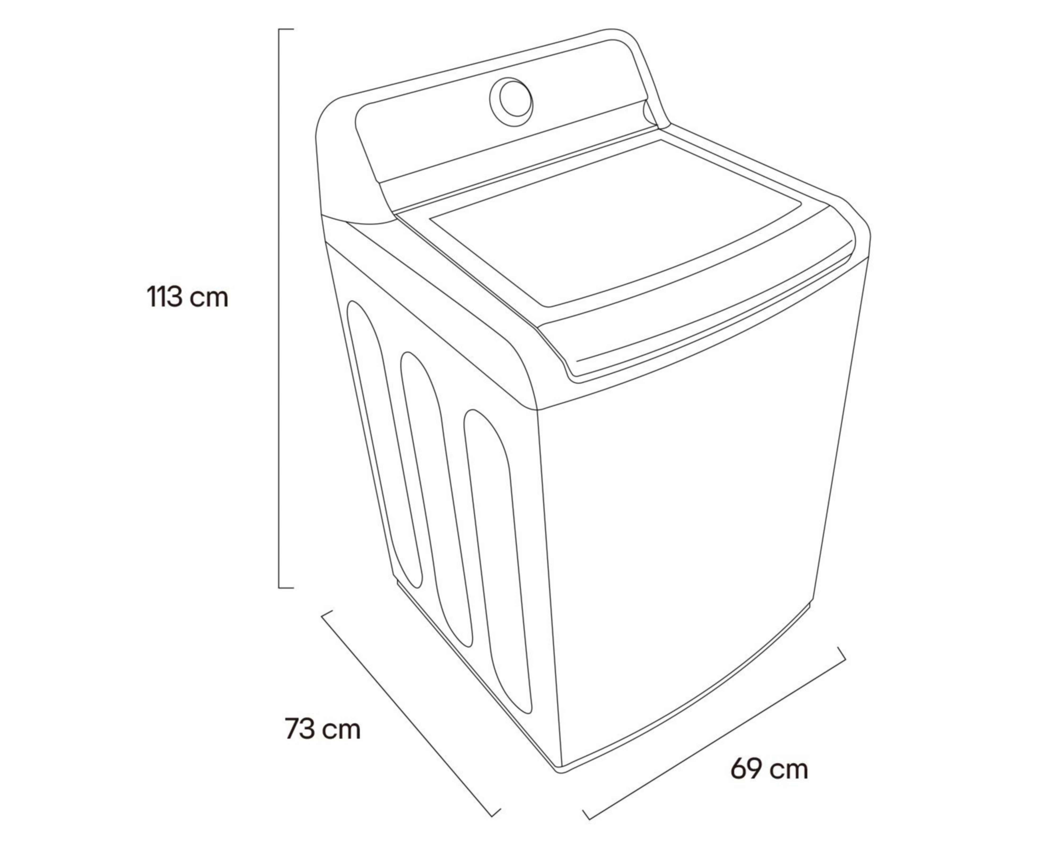 Foto 11 pulgar | Lavadora LG Automática WT21MT6HKA 21 kg Negra
