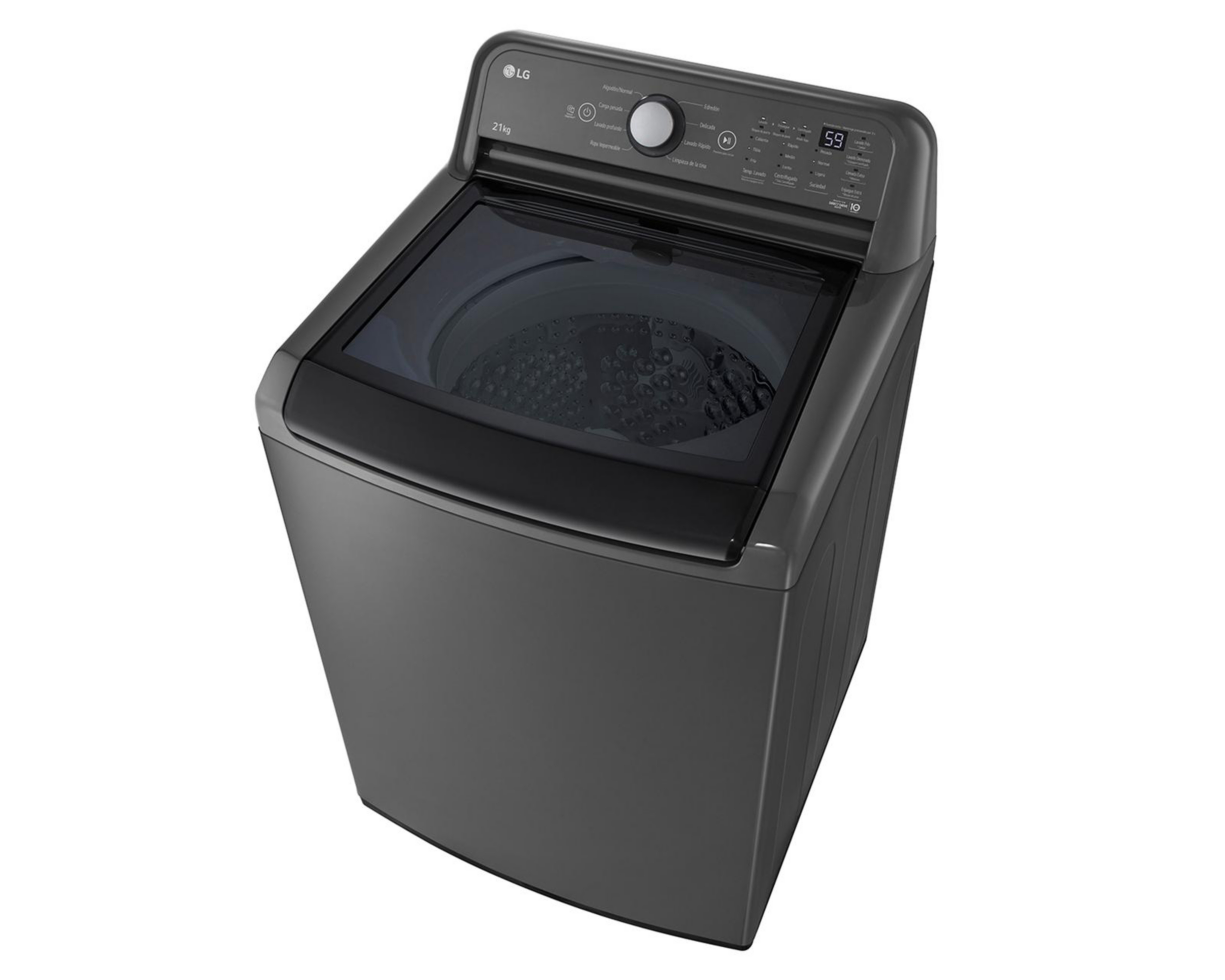 Foto 4 pulgar | Lavadora LG Automática WT21MT6HKA 21 kg Negra