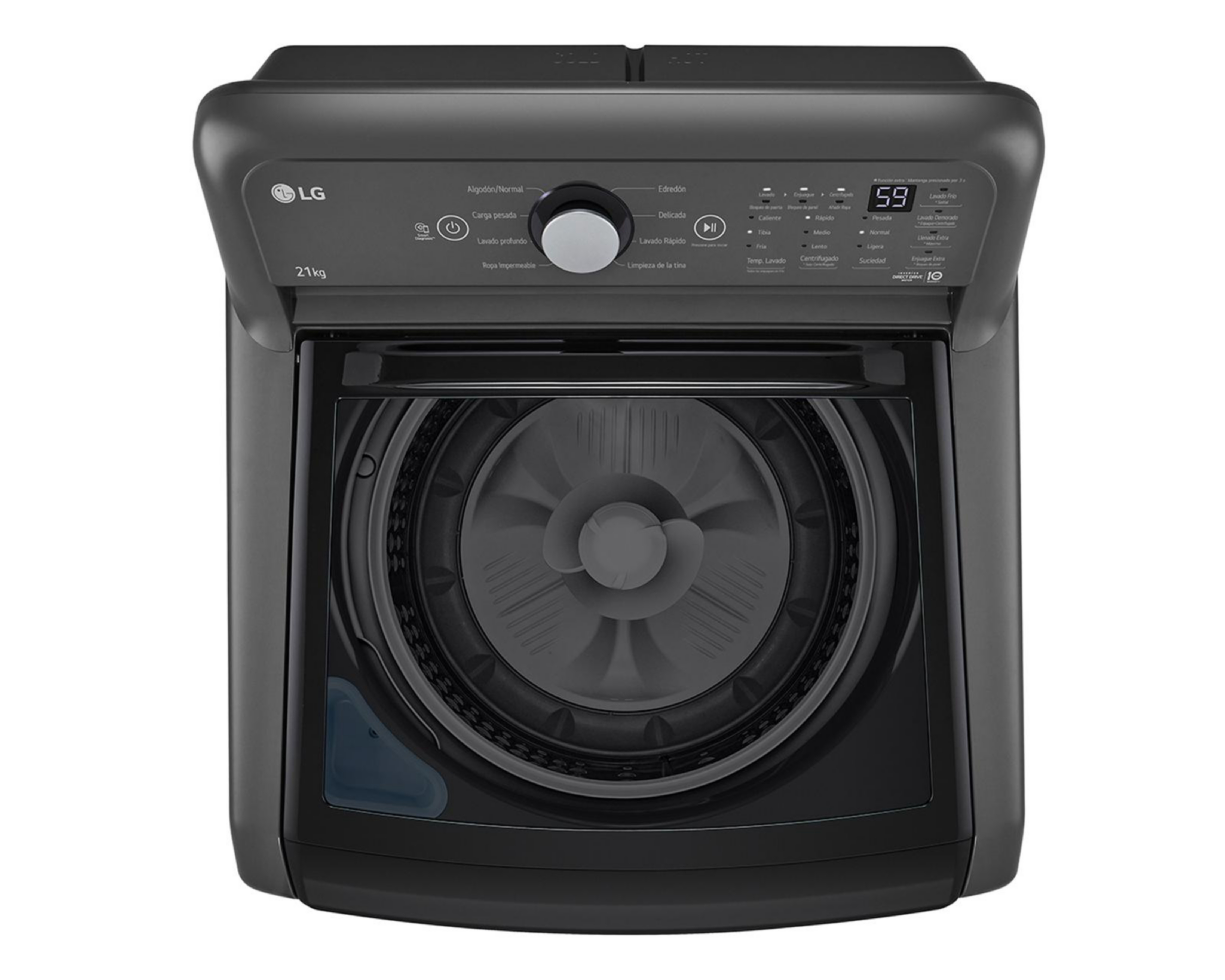 Foto 5 pulgar | Lavadora LG Automática WT21MT6HKA 21 kg Negra
