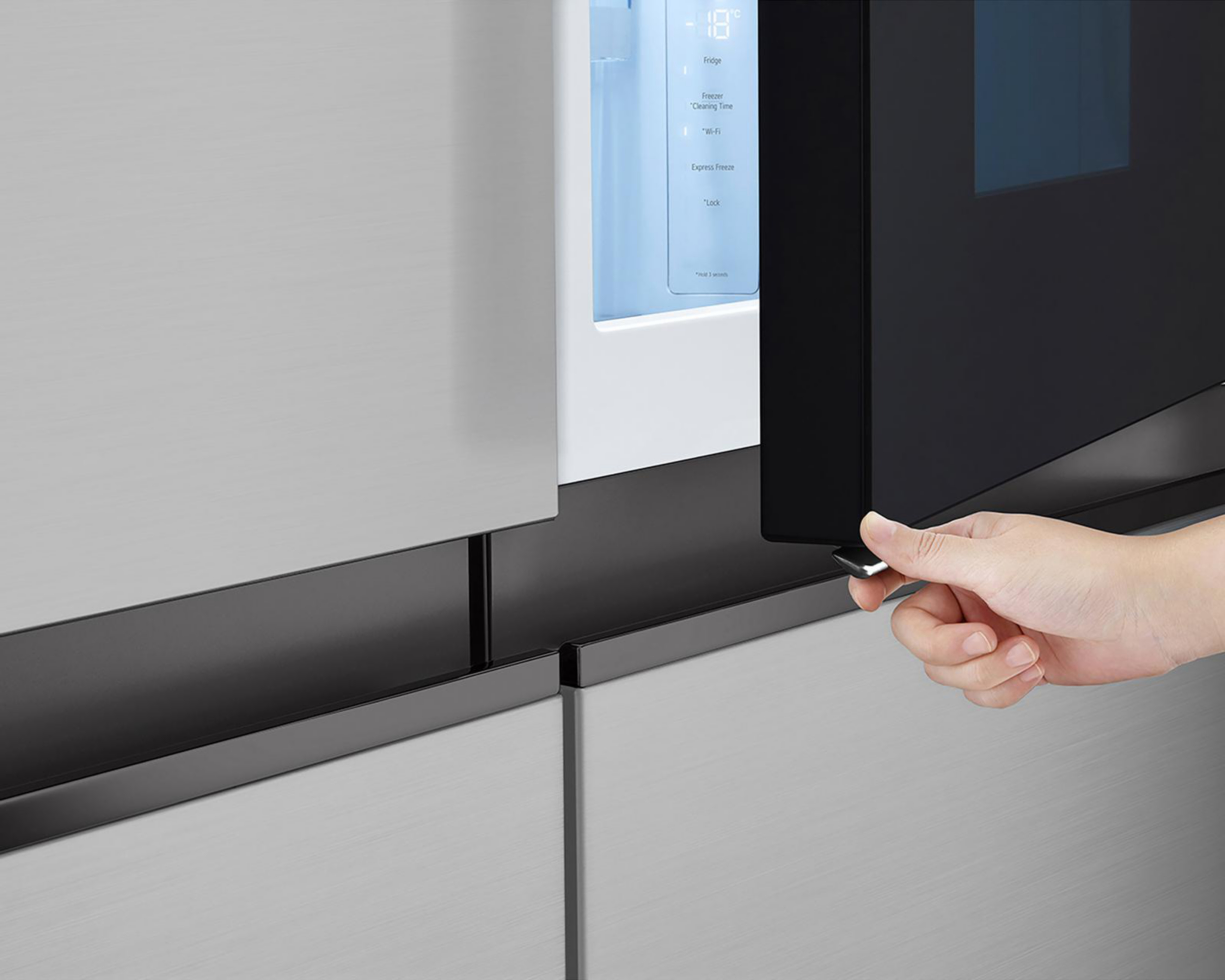 Foto 5 pulgar | Refrigerador LG Side by Side 28 Pies Plateado VS28QBP