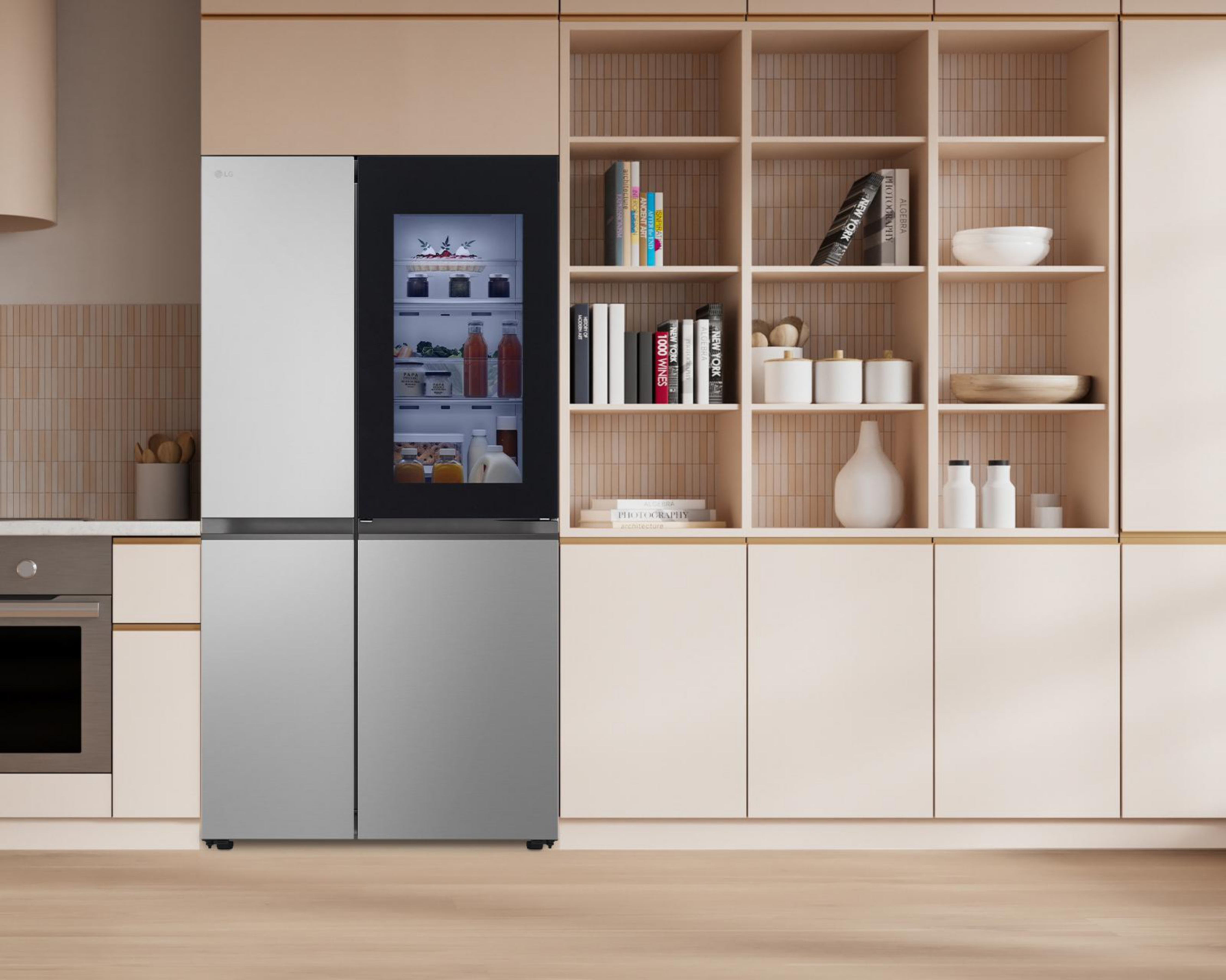 Foto 8 pulgar | Refrigerador LG Side by Side 28 Pies Plateado VS28QBP