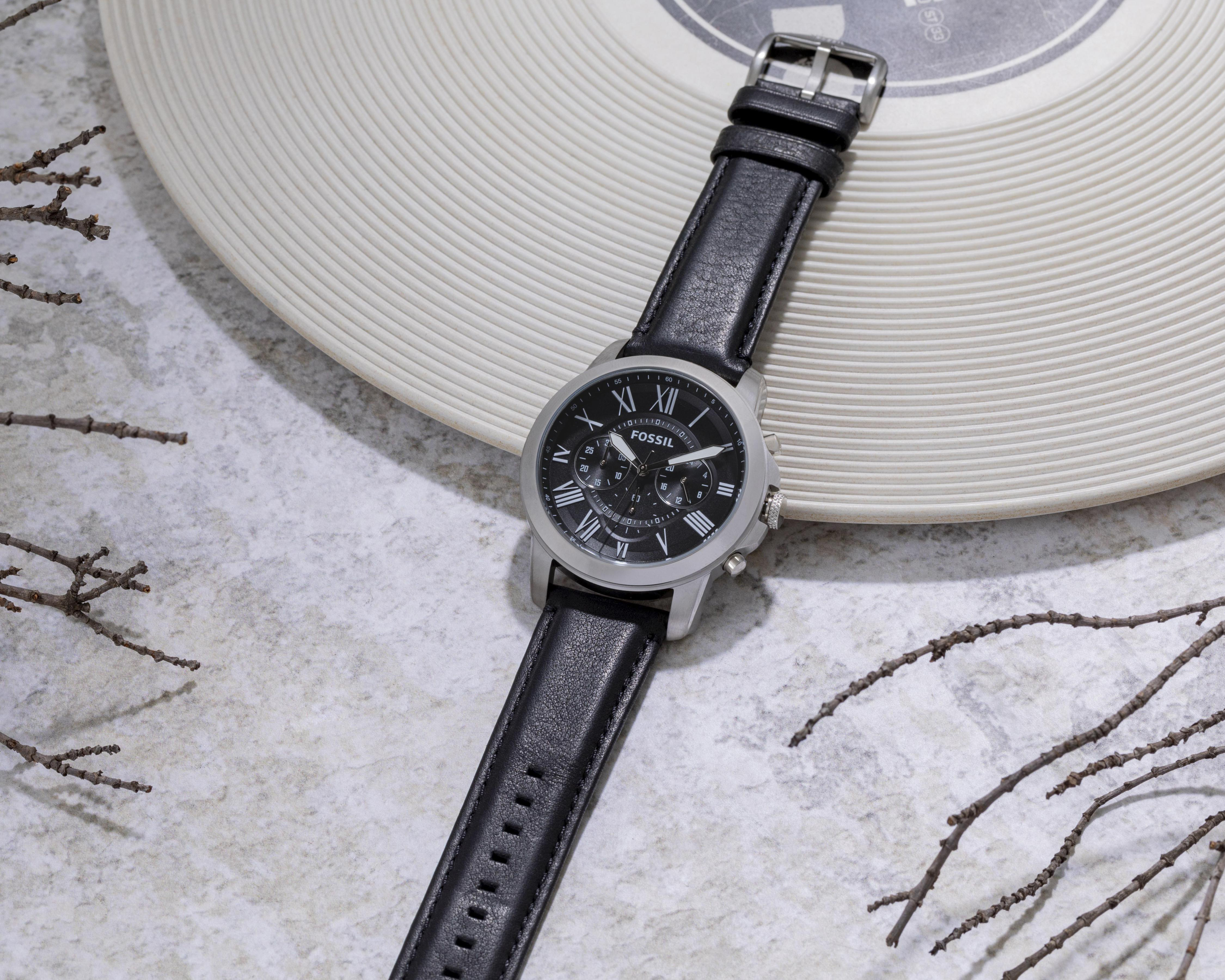 Foto 4 | Reloj Fossil FS4812 Negro