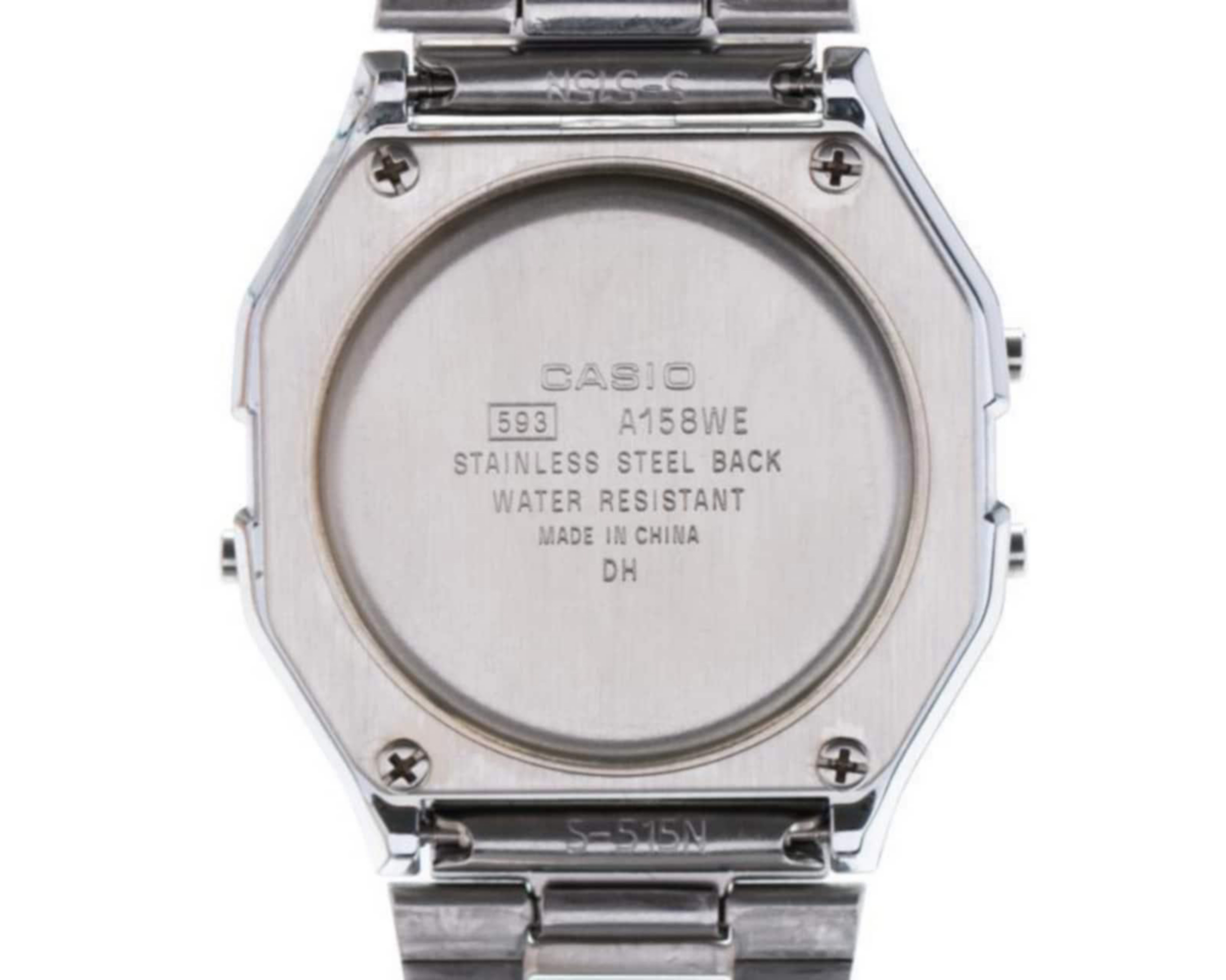 Foto 5 pulgar | Reloj Casio A158WEA-9CF Plateado