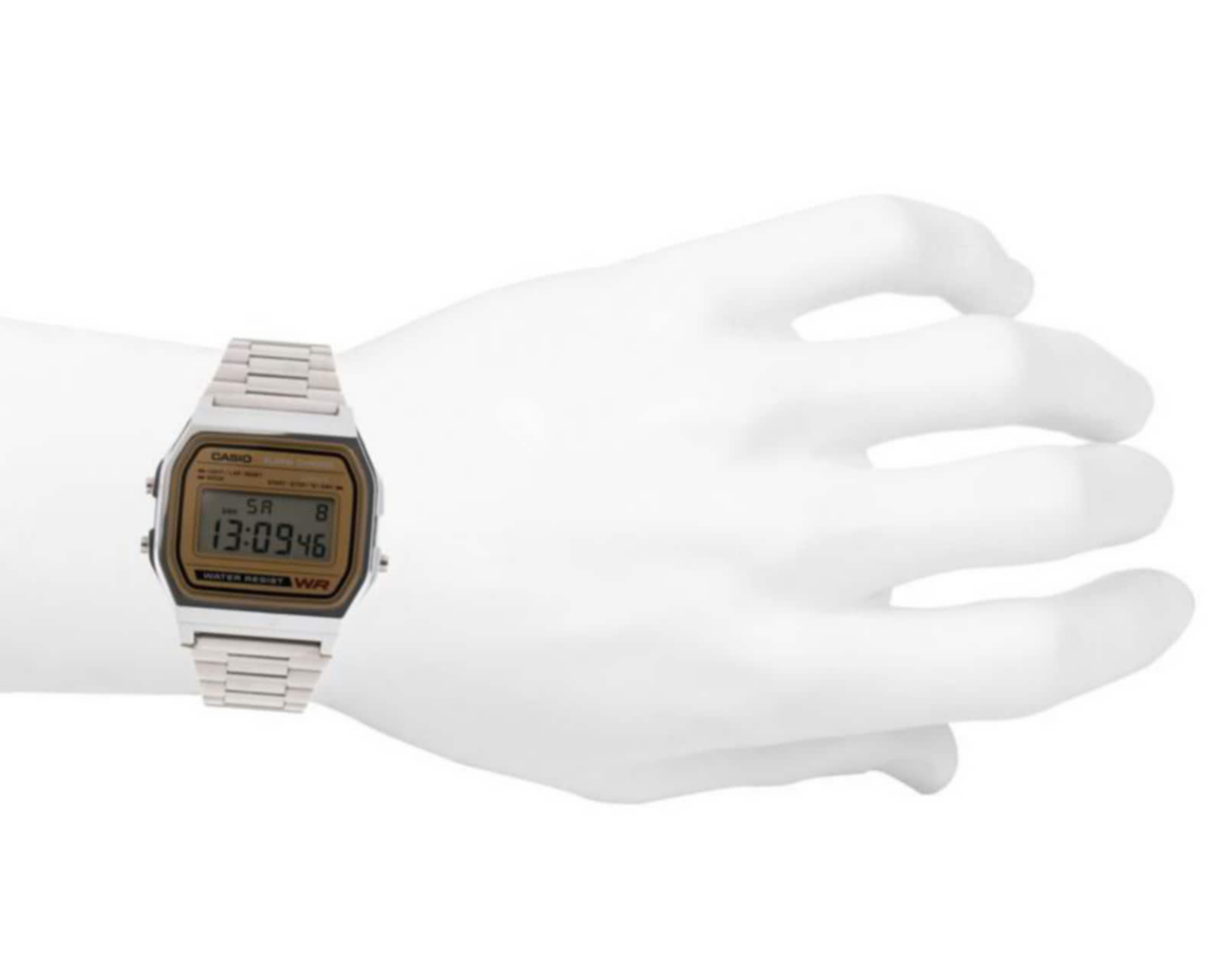 Foto 5 | Reloj Casio A158WEA-9CF Plateado