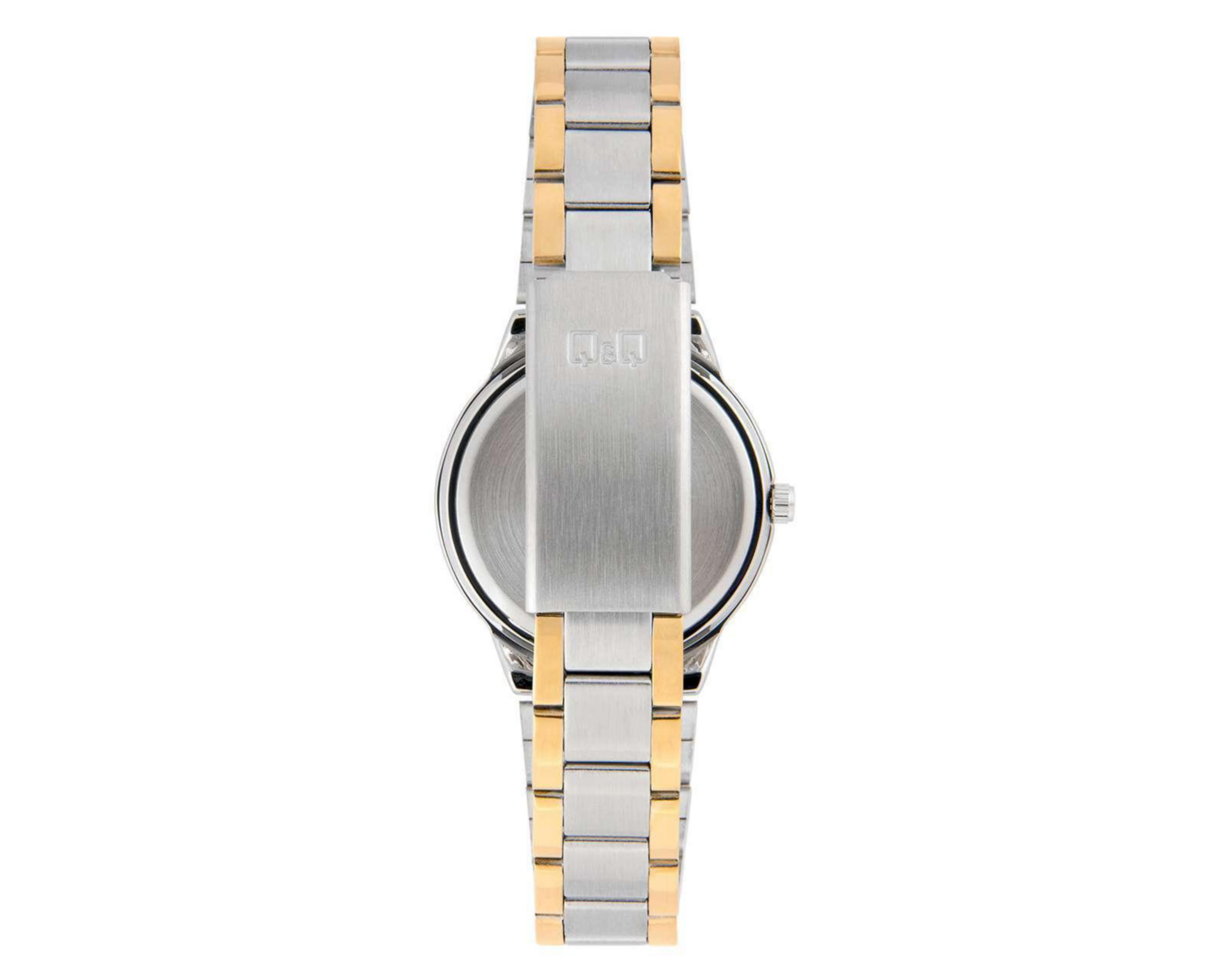 Foto 5 pulgar | Reloj Q&Q Q691J404Y Dorado/Plateado