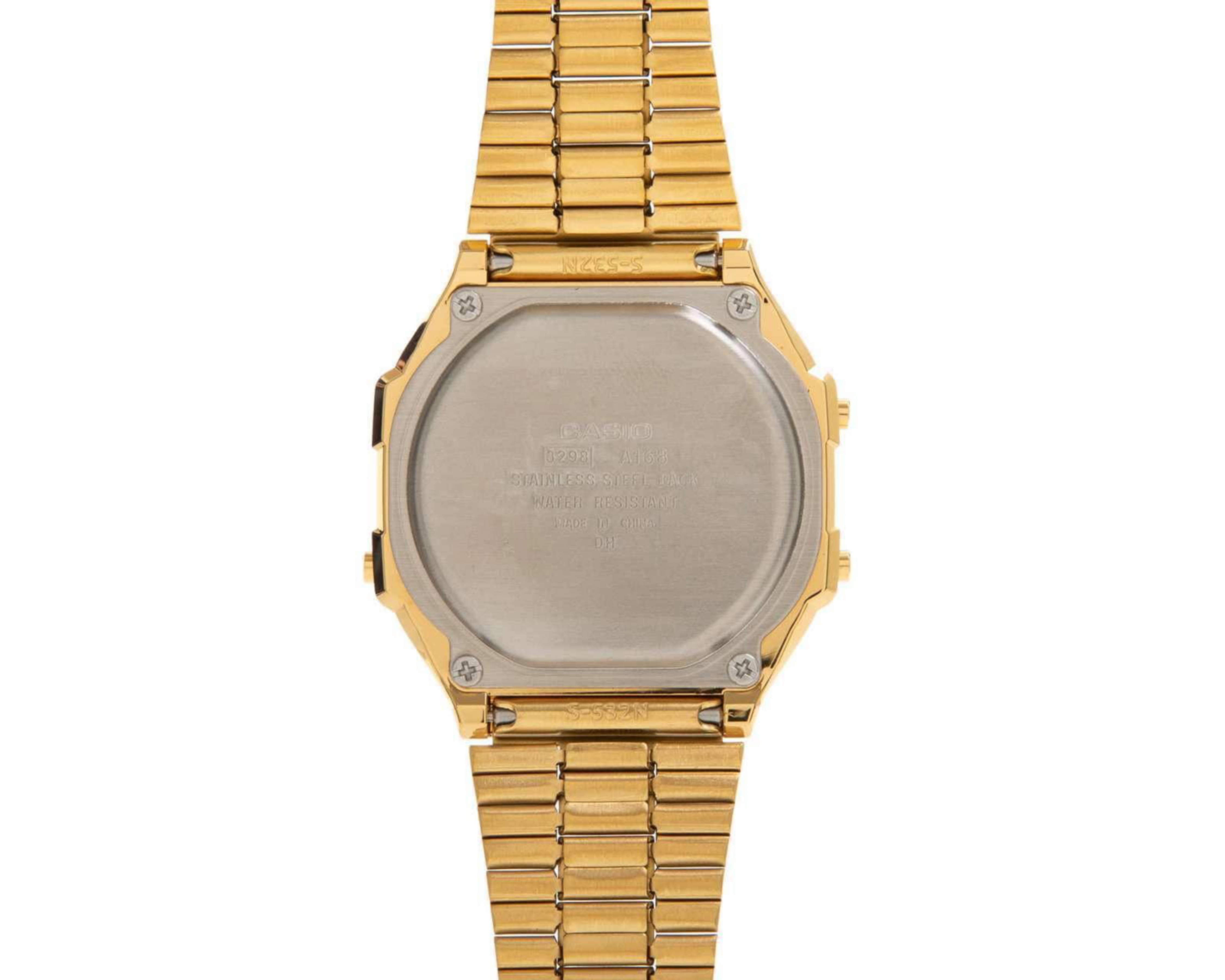 Foto 5 pulgar | Reloj Casio A168WG-9VT Dorado