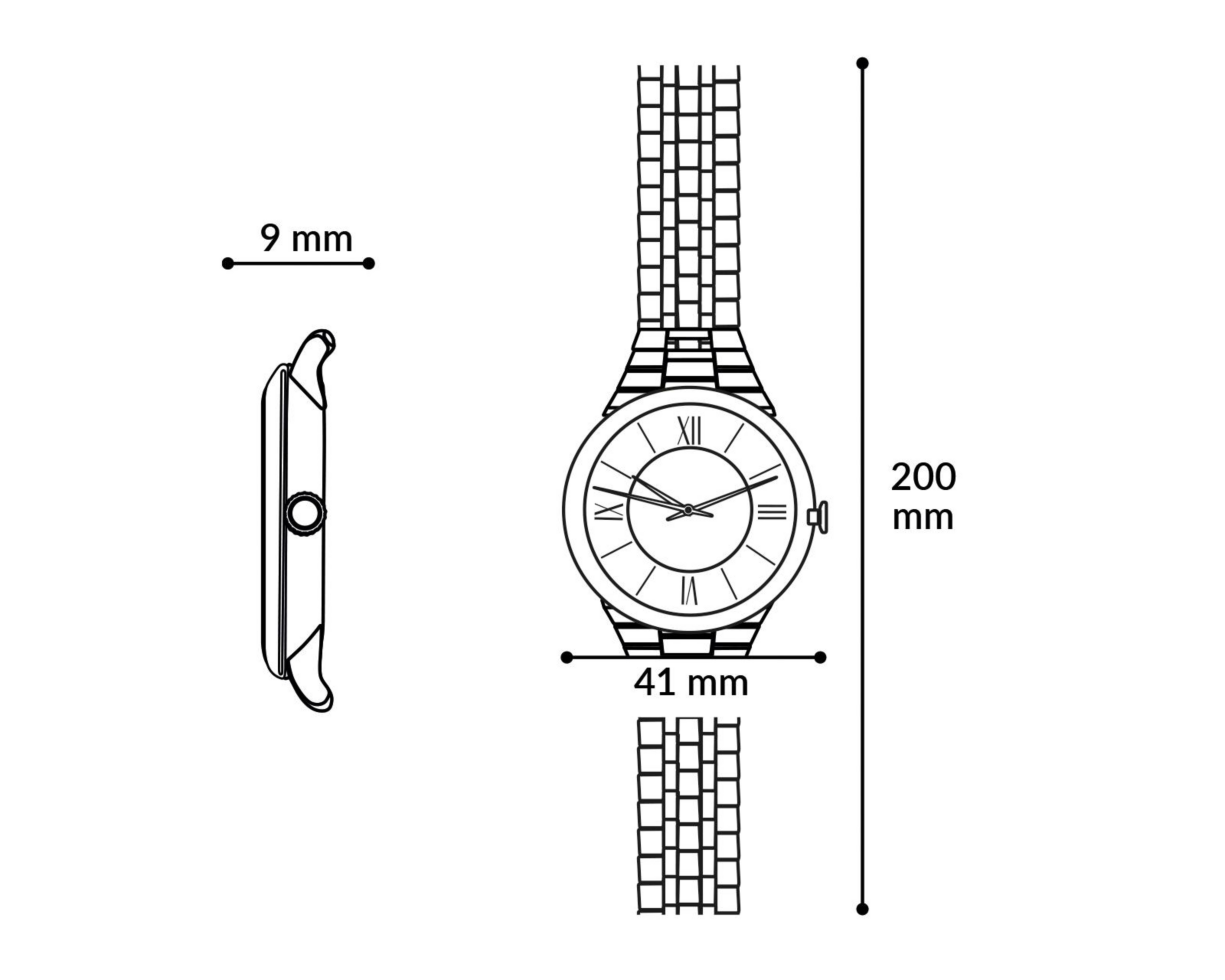 Foto 6 | Reloj para Hombre Citizen 60671 Plateado
