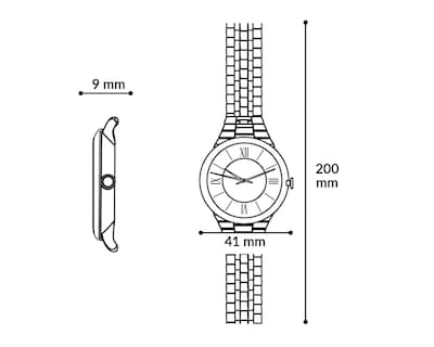 Foto 6 | Reloj para Hombre Citizen 60671 Plateado