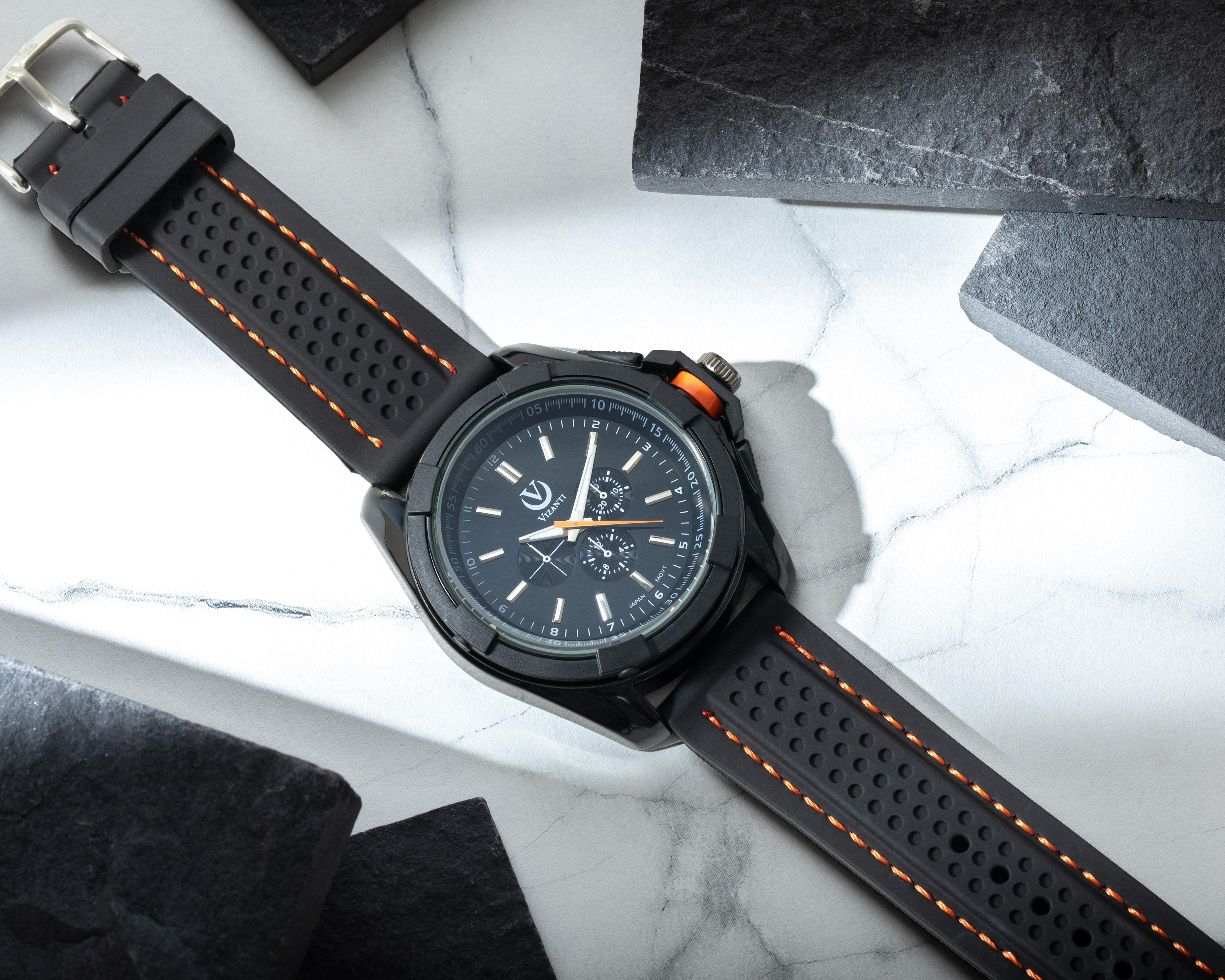 Foto 7 pulgar | Reloj para Hombre Vizanti Negro