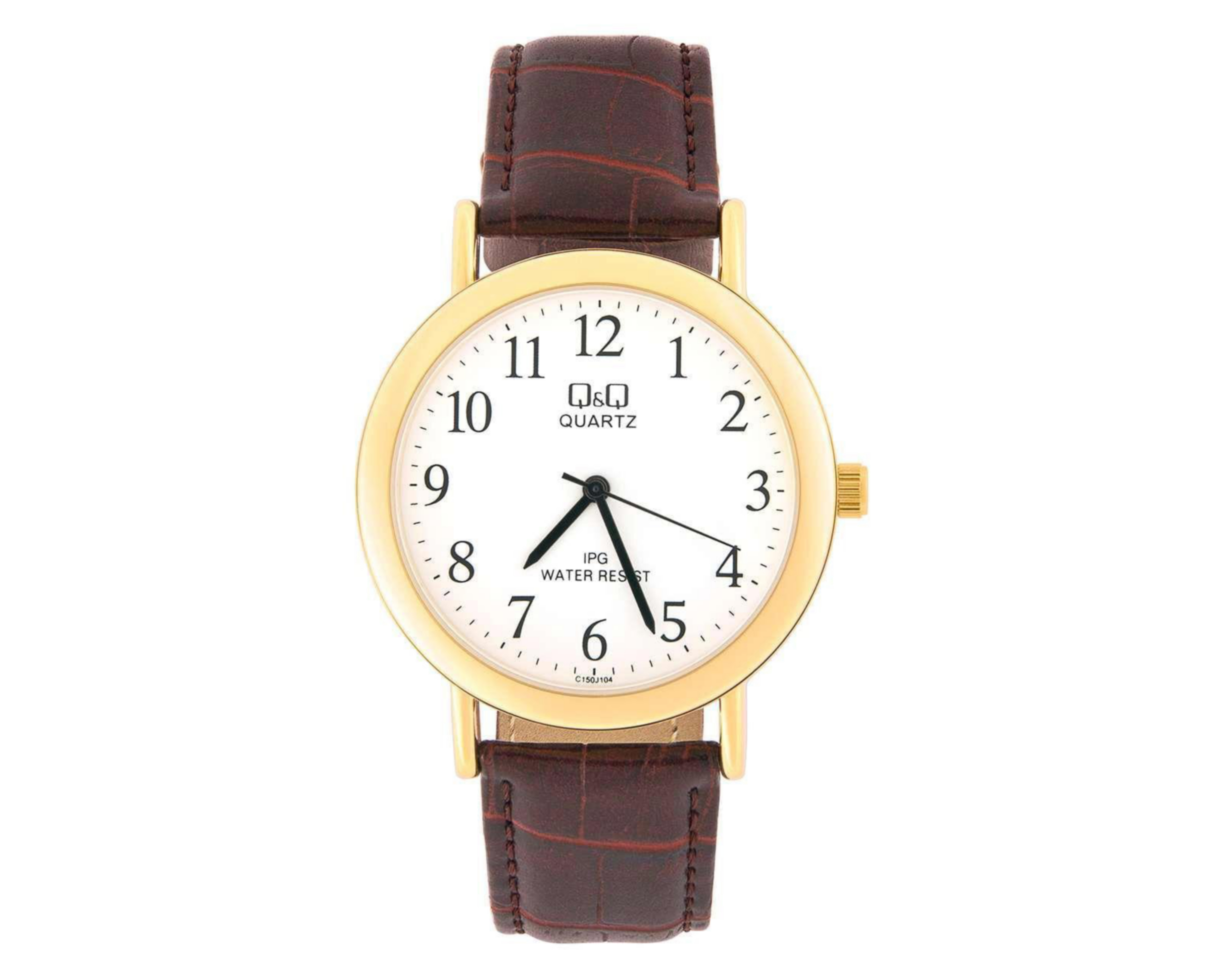 Reloj Q&Q C150J104Y Café