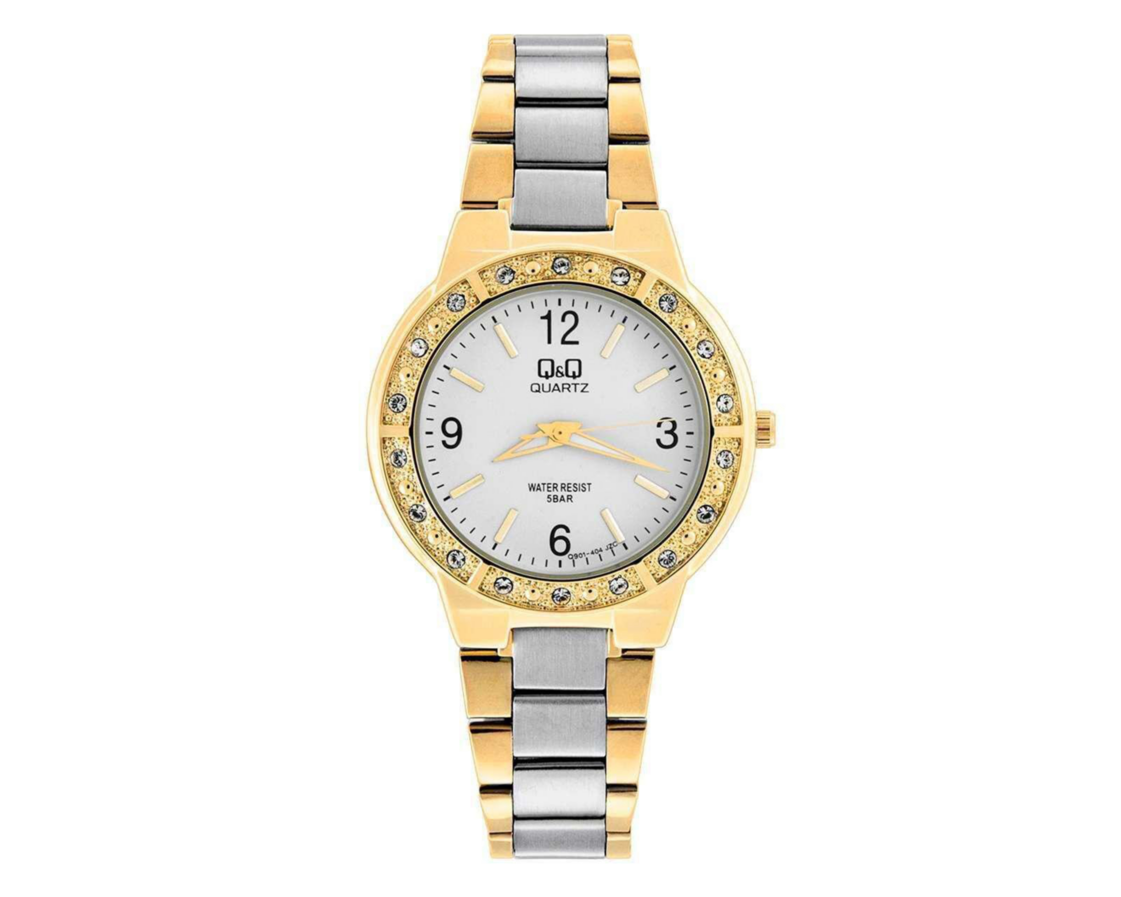 Reloj Q&Q Q901J404Y Plateado/Dorado