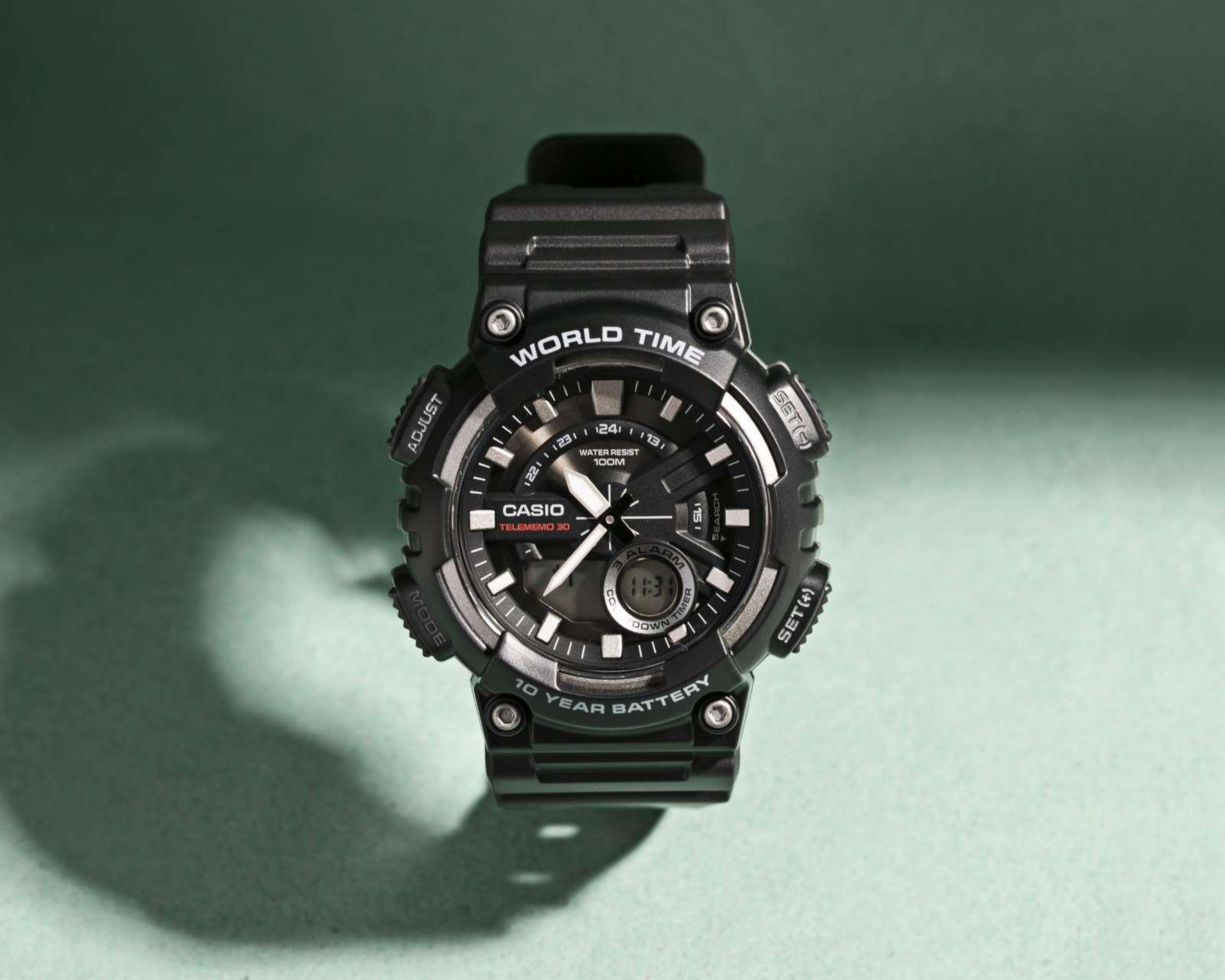 Foto 5 | Reloj Casio AEQ-110W-1AVCF Negro