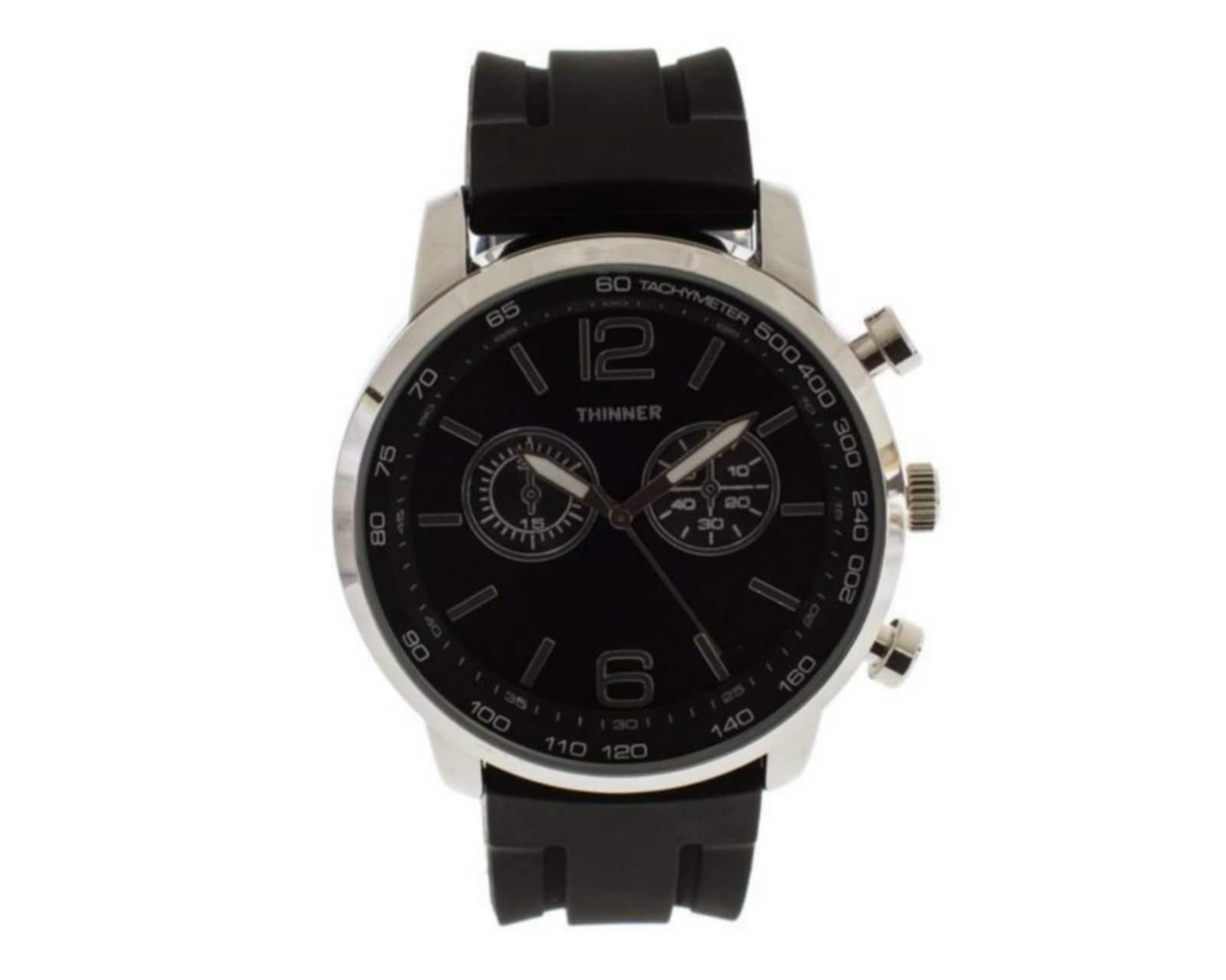 Foto 2 pulgar | Reloj Thinner 1477B Negro