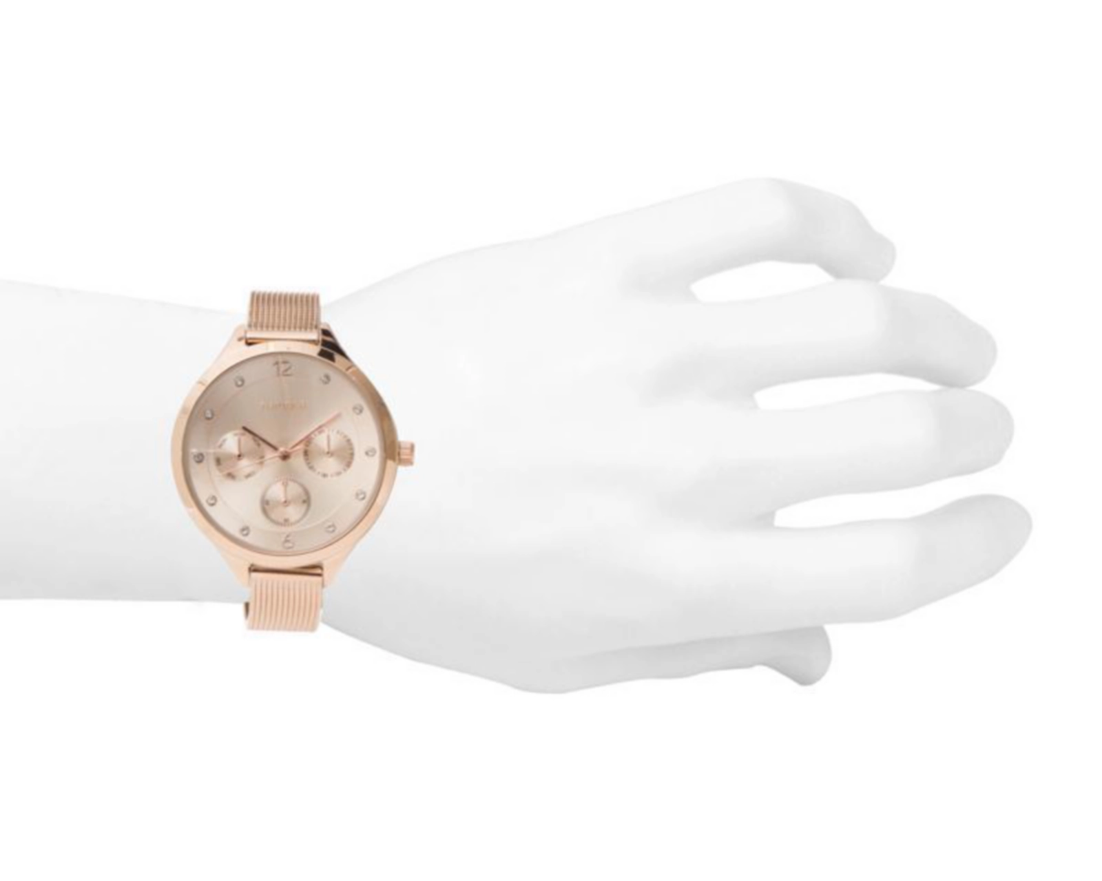 Foto 5 | Reloj Thinner 16805 Oro Rosado