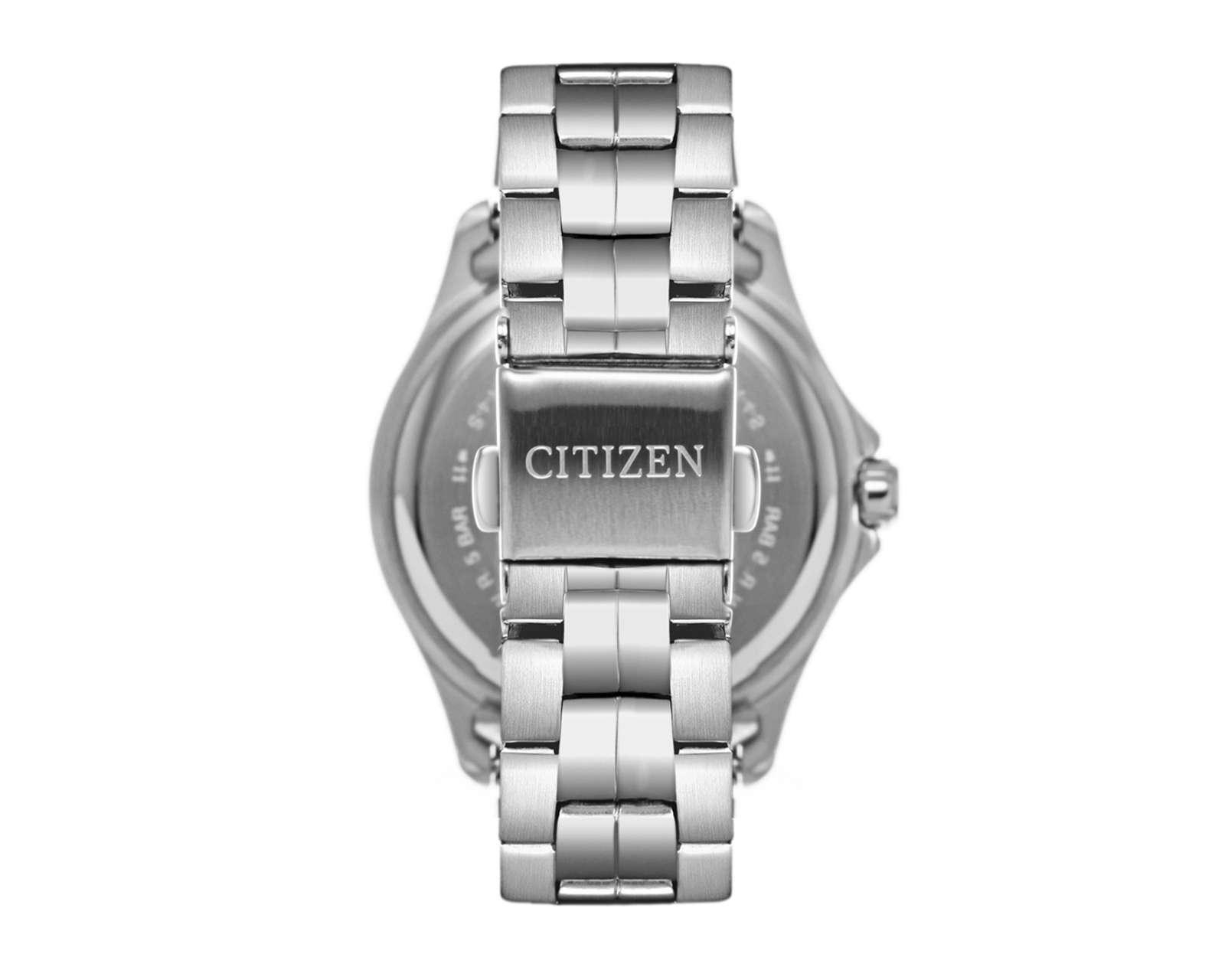 Foto 4 pulgar | Reloj para Mujer Citizen Plateado 61077