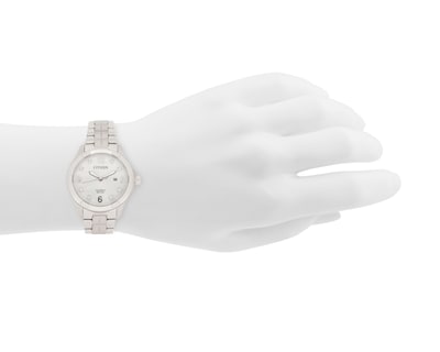 Foto 4 | Reloj para Mujer Citizen Plateado 61077