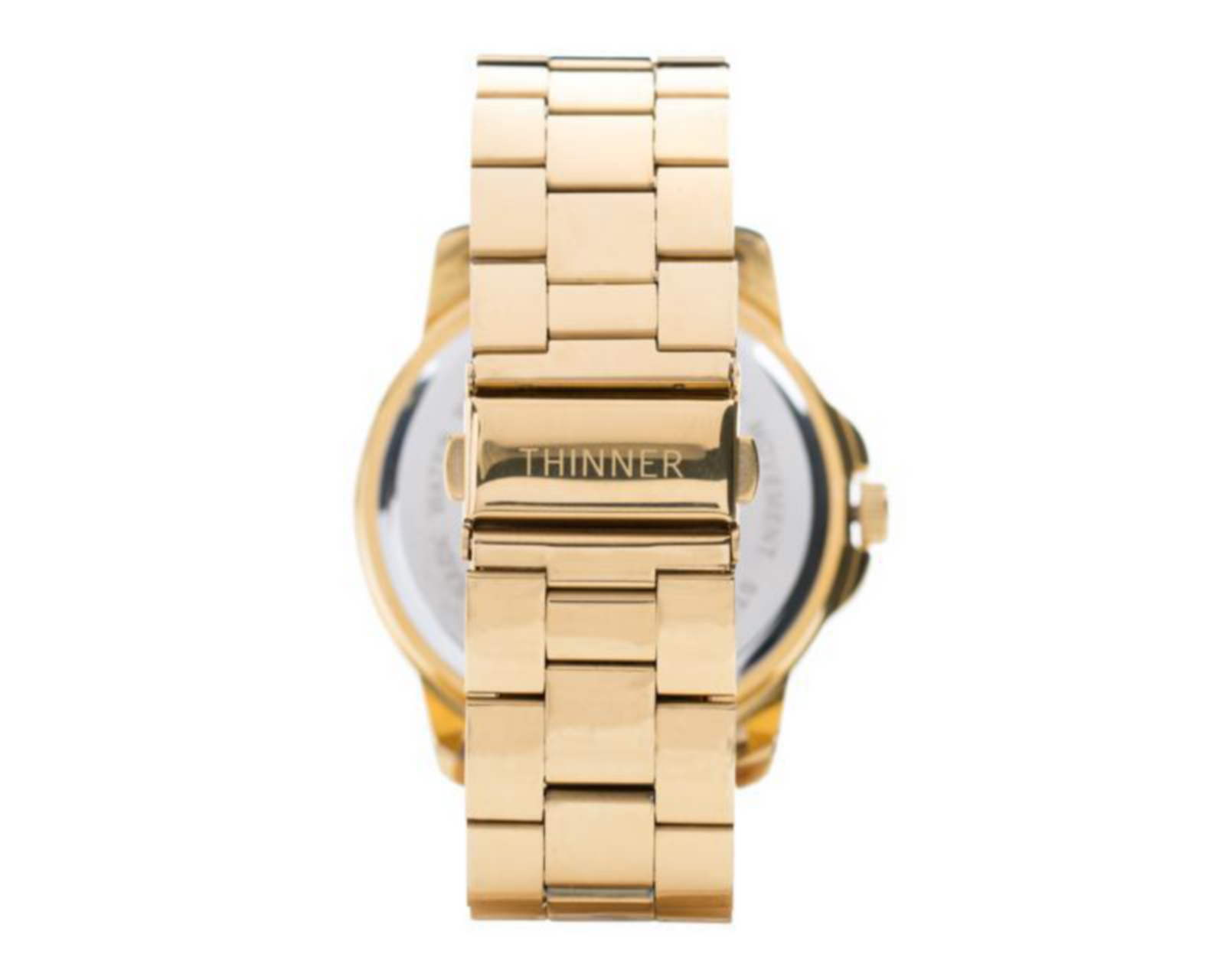 Foto 4 pulgar | Reloj Thinner 16389 Gold Dorado