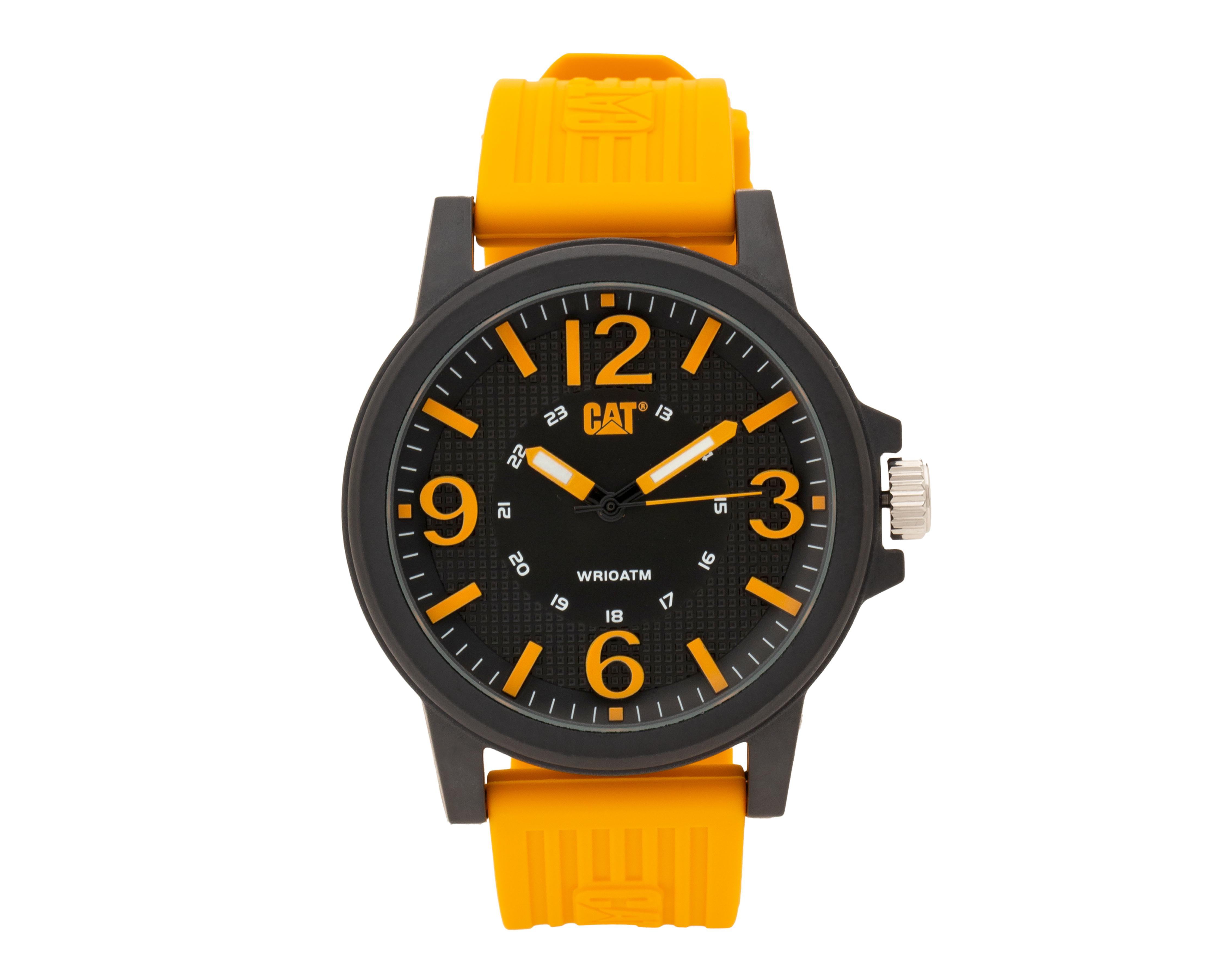 Reloj CAT LF11127137 Amarillo $1,599
