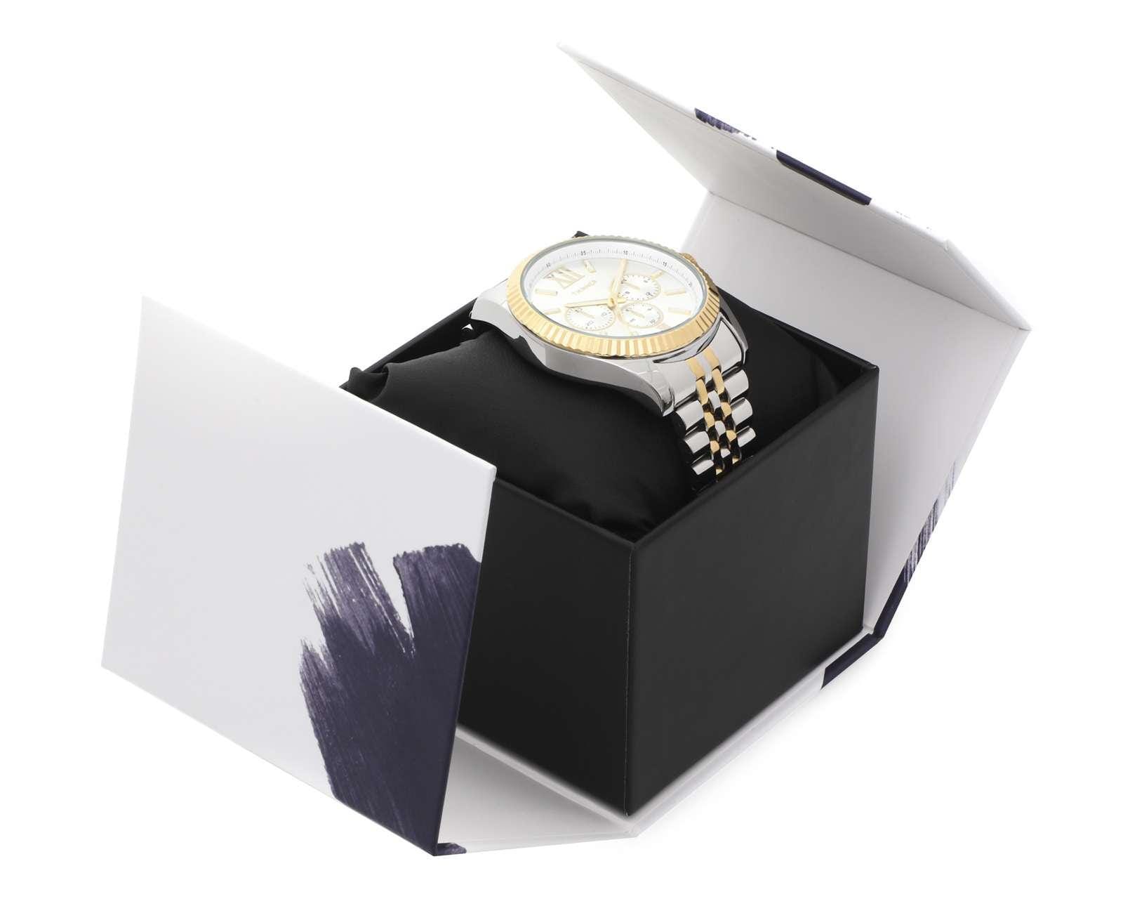 Reloj thinner dorado online hombre