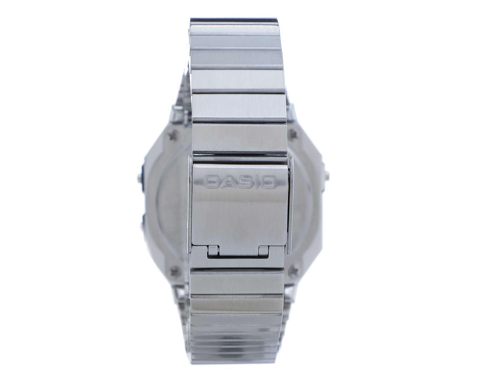 Foto 4 pulgar | Reloj Casio A700W-1A Plateado