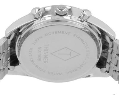 Foto 4 | Reloj Thinner 1536 Plateado