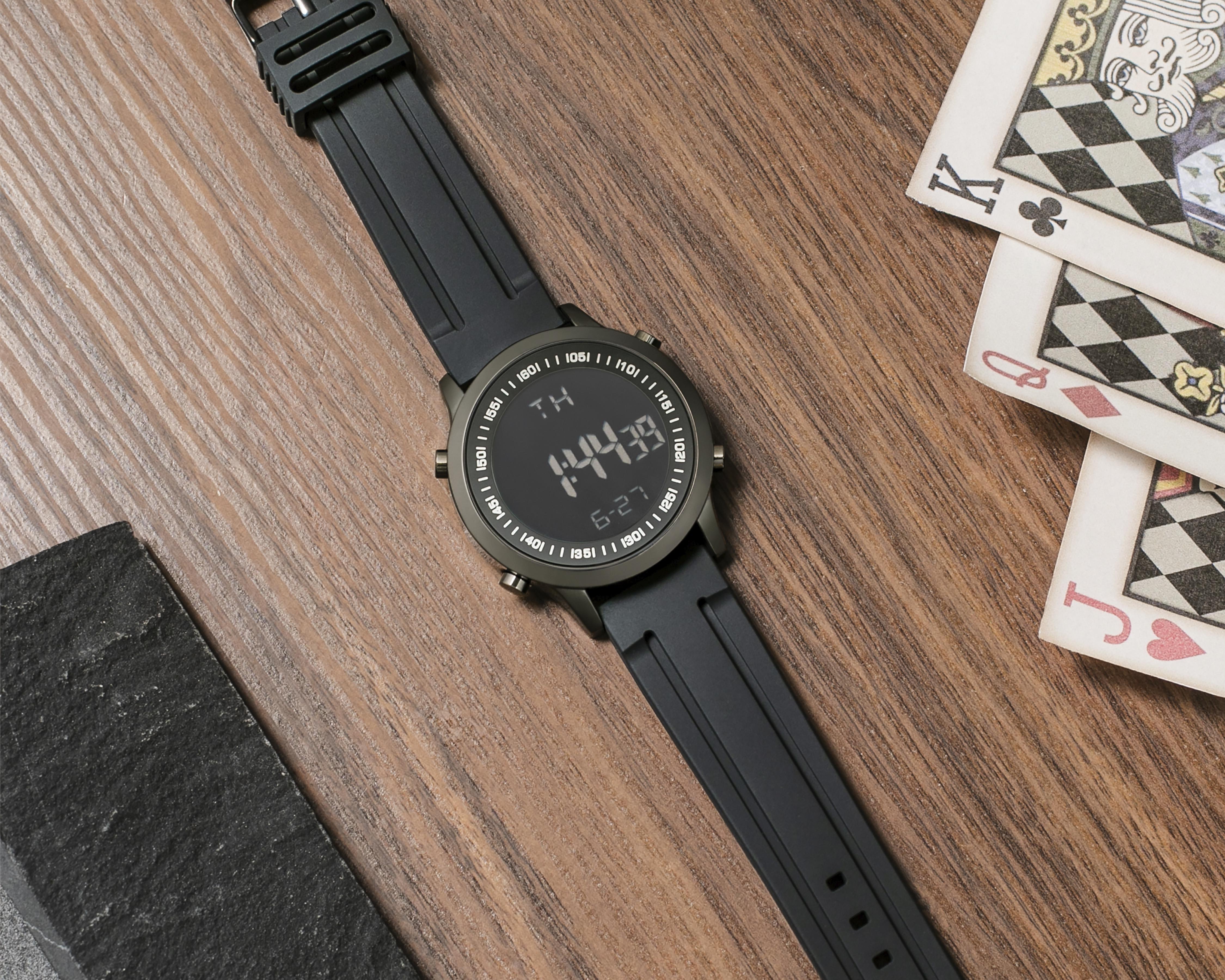 Reloj 2025 thinner negro