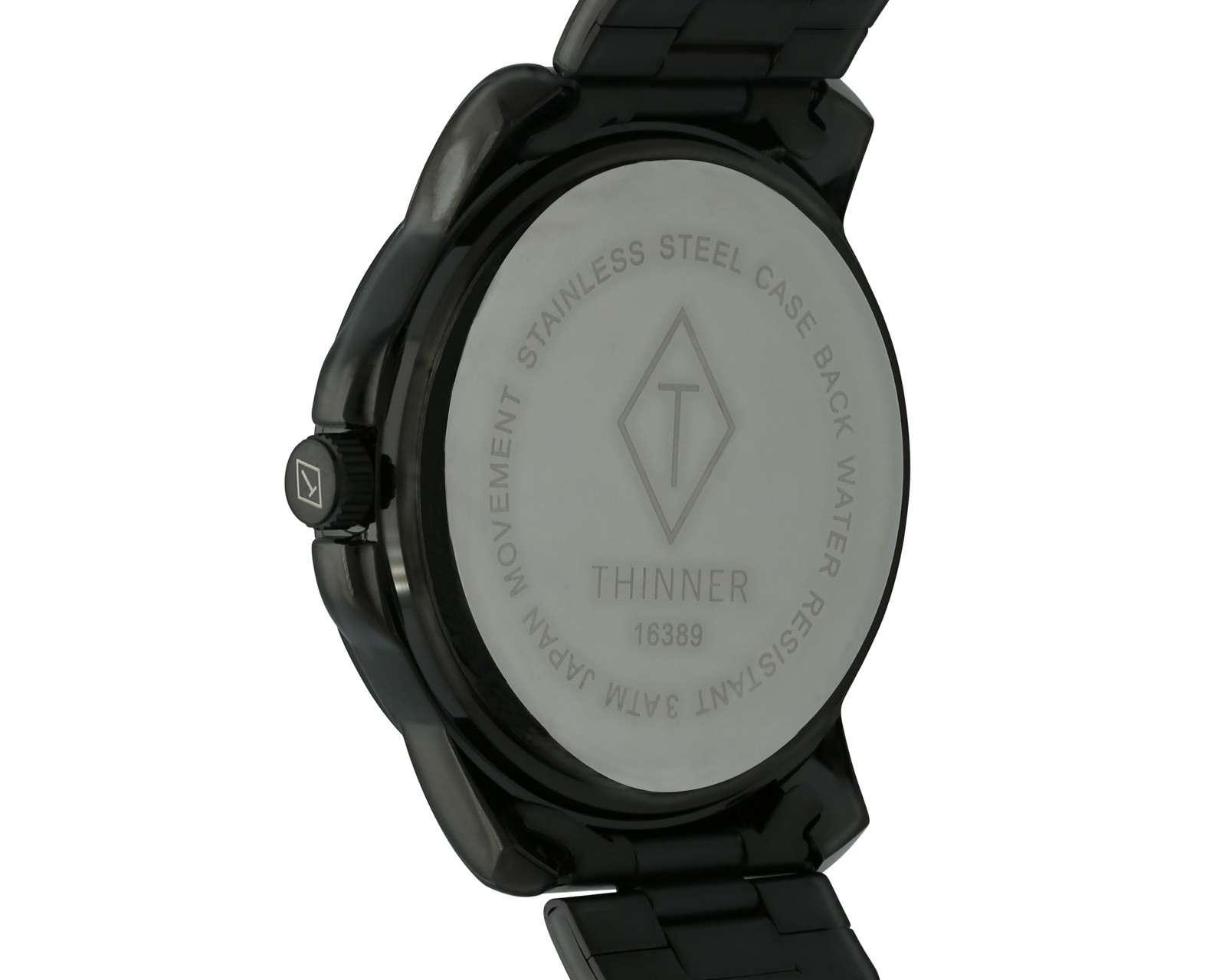 Foto 5 pulgar | Reloj Thinner 16389 Negro