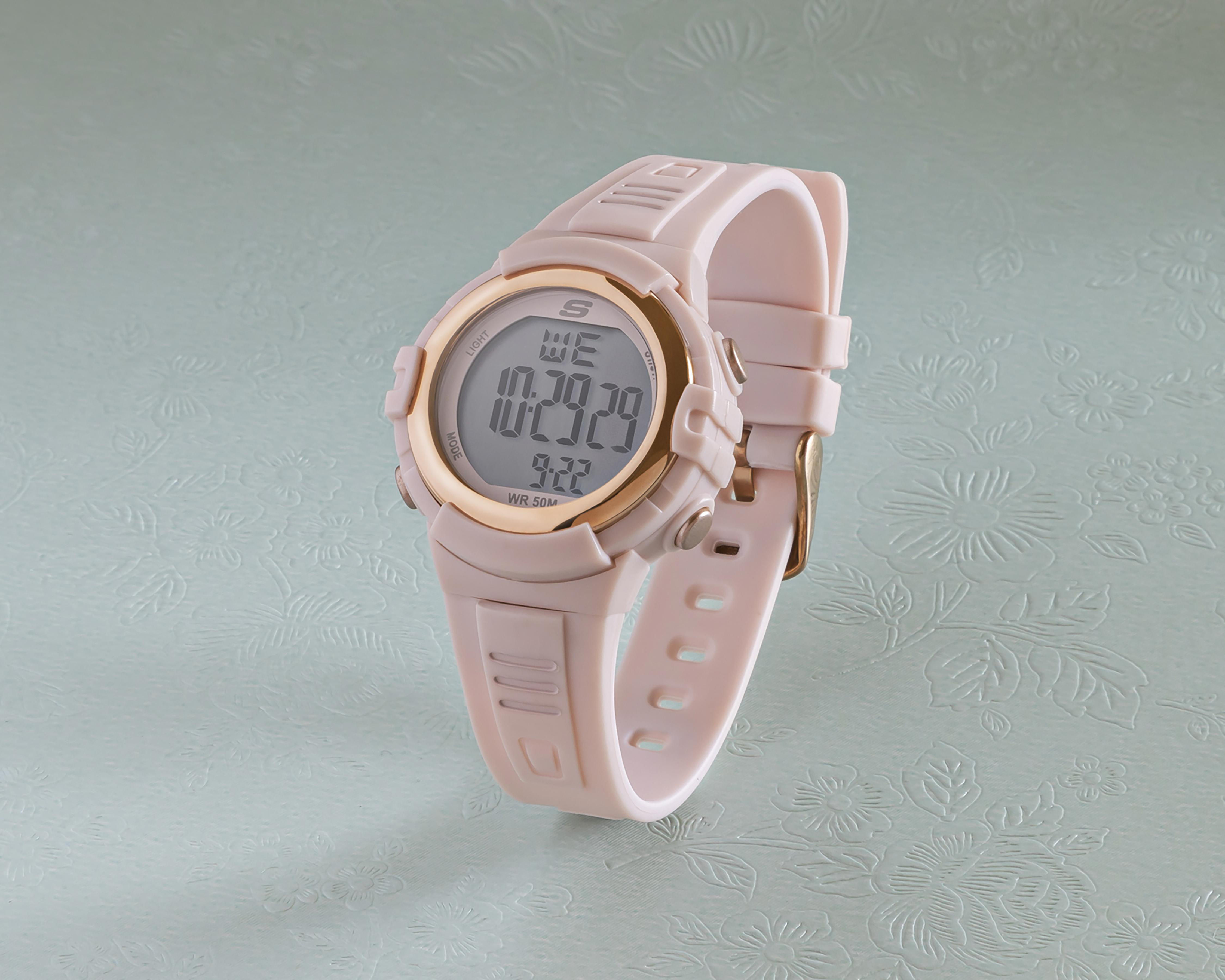 Foto 6 pulgar | Reloj Skechers SR6187 Rosa