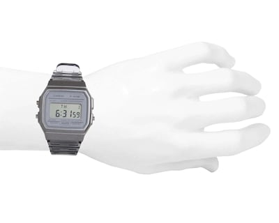Foto 7 | Reloj Casio F91WS-8 Transparente