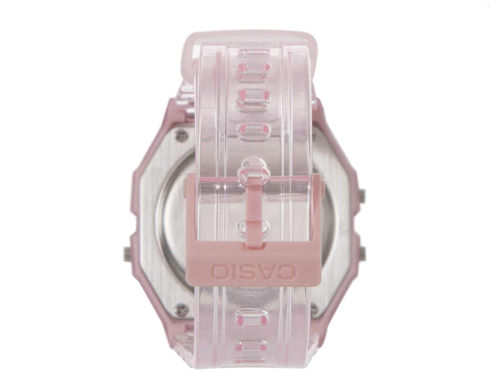 Foto 6 pulgar | Reloj Casio F-91WS-4CF Rosa