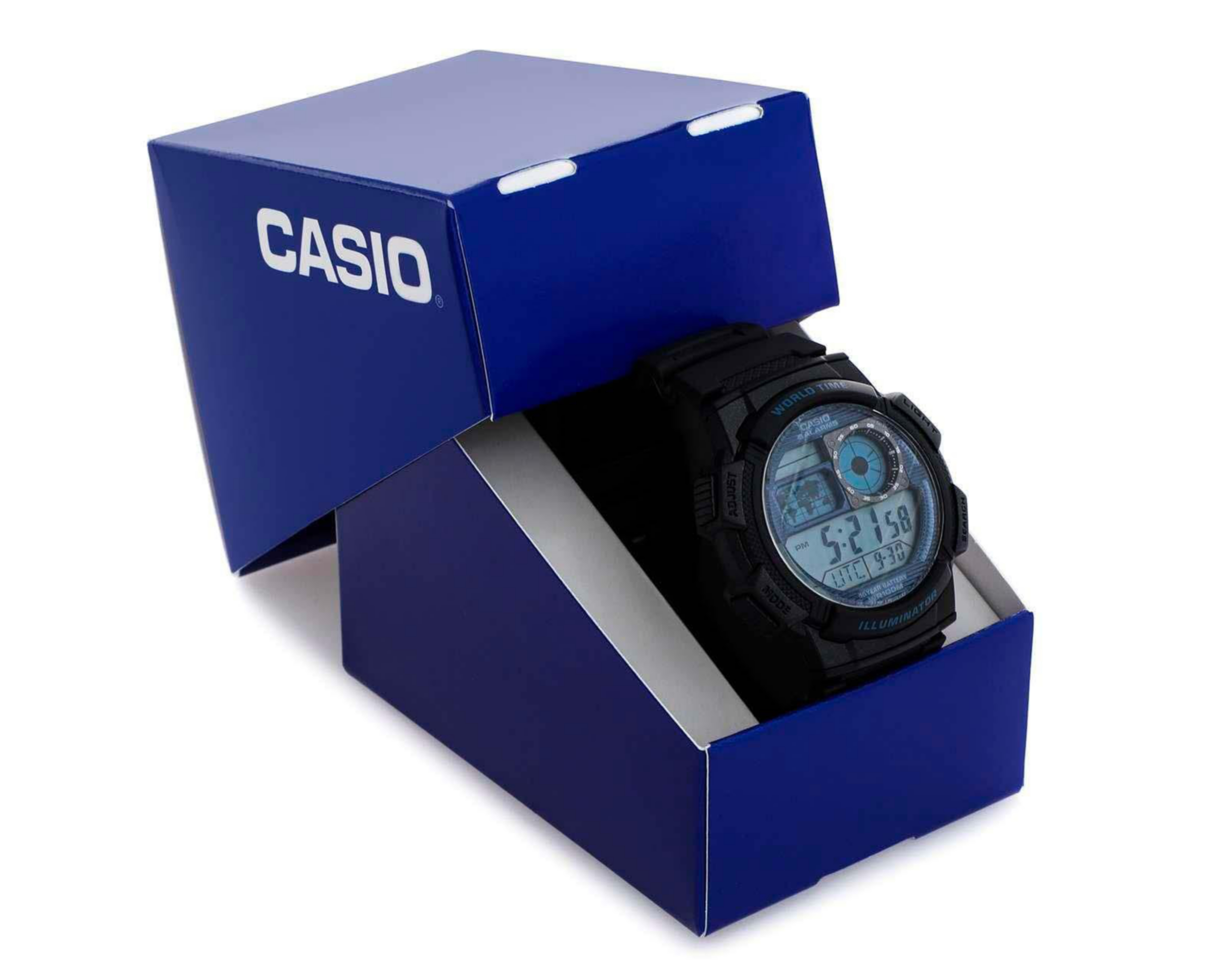 Foto 6 pulgar | Reloj Casio AE-1000W-2A2VCF Negro