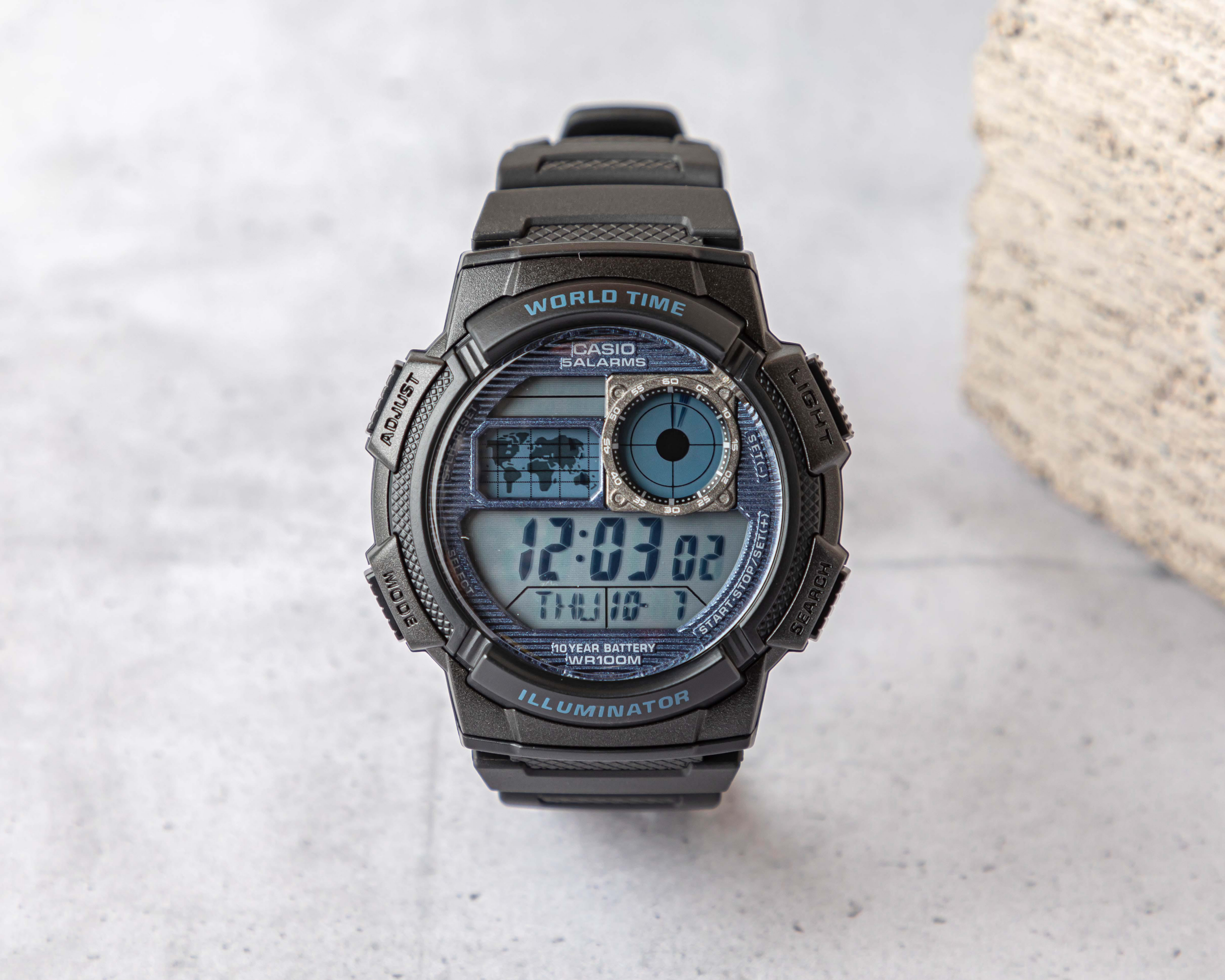 Foto 7 pulgar | Reloj Casio AE-1000W-2A2VCF Negro