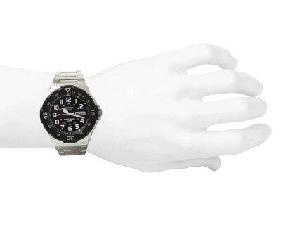 Foto 7 | Reloj para Hombre Casio MRW-200HD-1BVCF Plateado