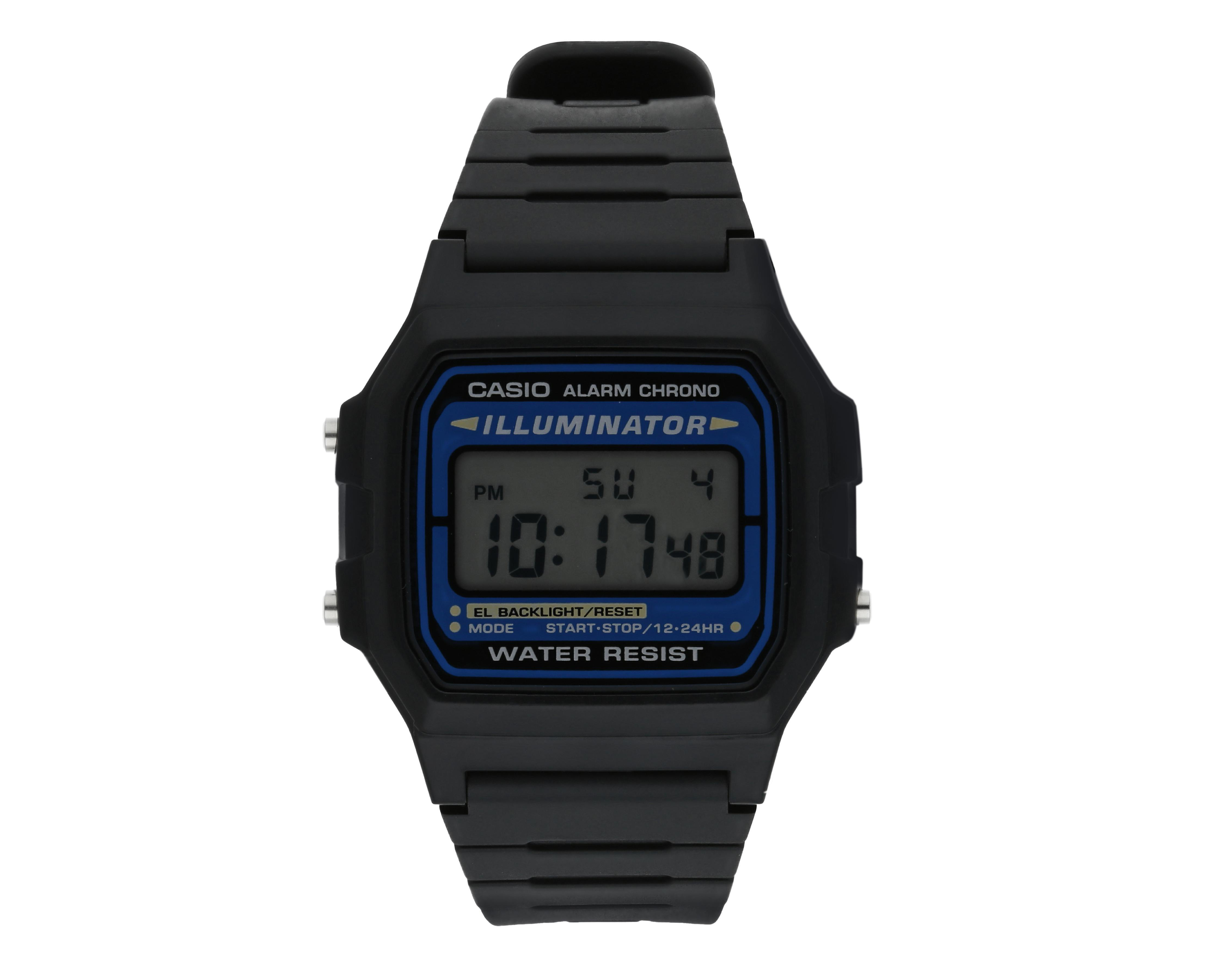 Foto 2 pulgar | Reloj Casio F-105W-1AQ Negro