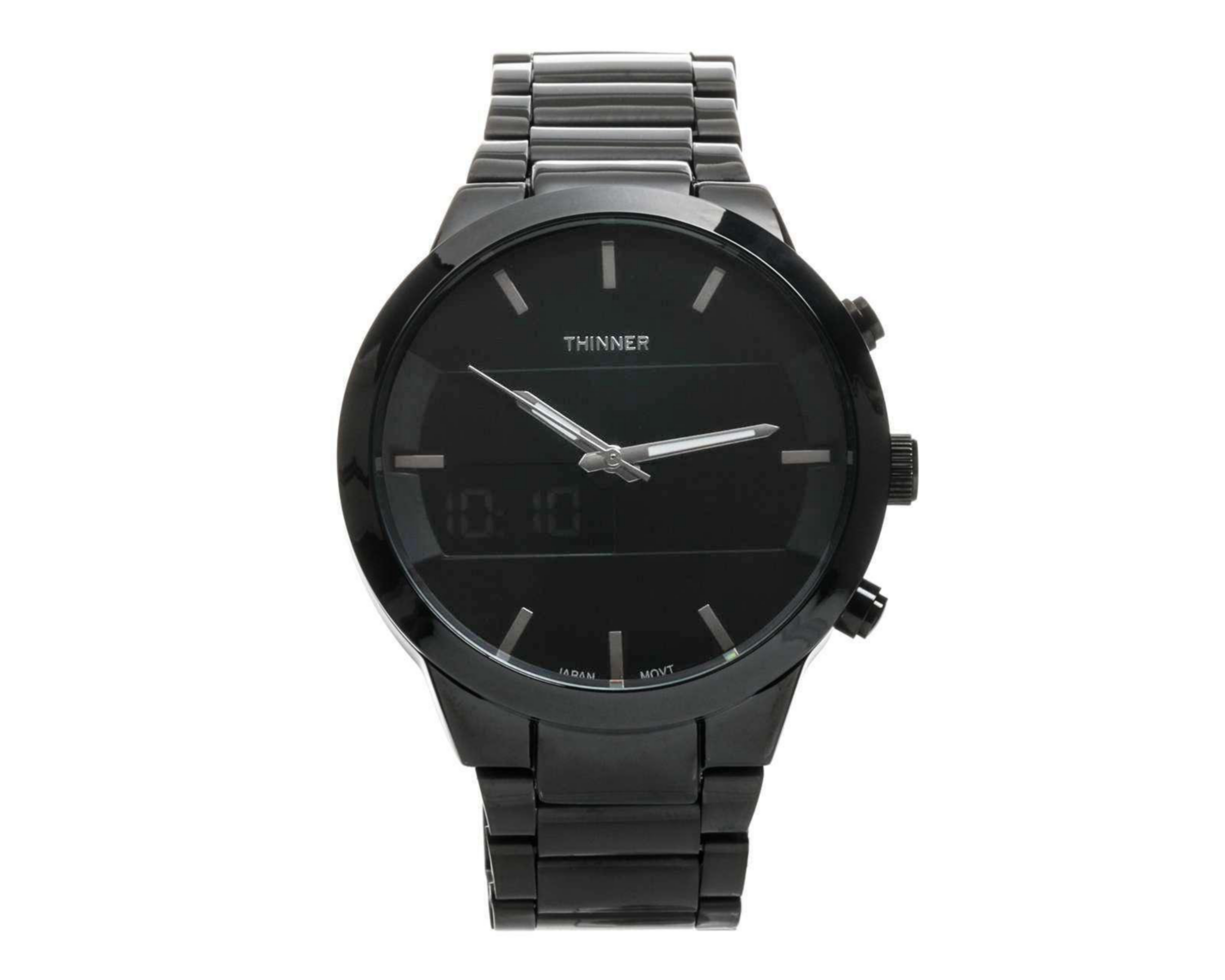 Foto 2 pulgar | Reloj Thinner 10198 Negro