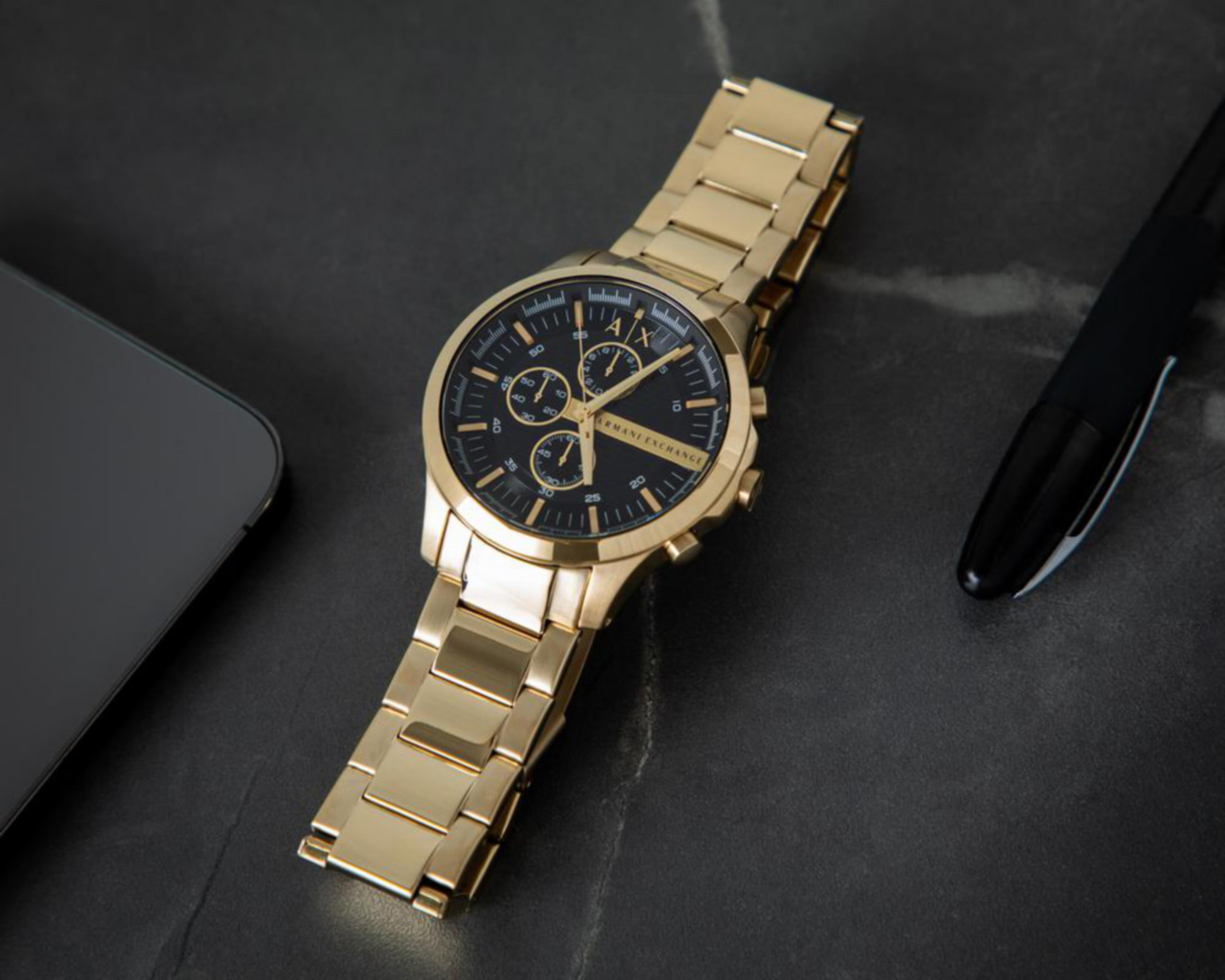 Foto 4 | Reloj Armani Exchange AX2137 Dorado