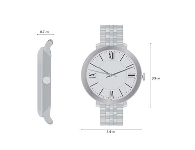 Foto 8 | Reloj para Mujer Bulova 96L271 Café