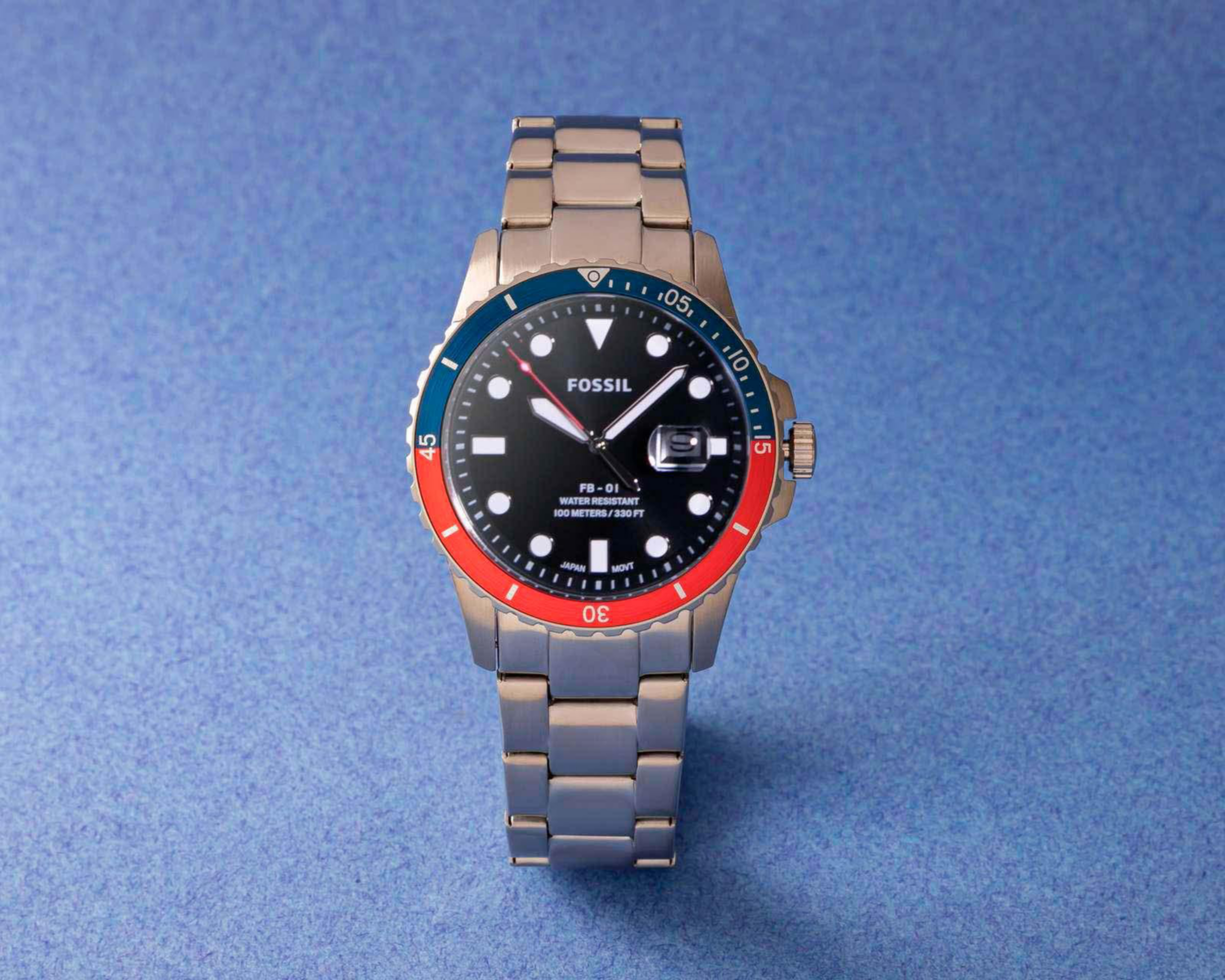 Foto 5 pulgar | Reloj Fossil FS5657 Plateado