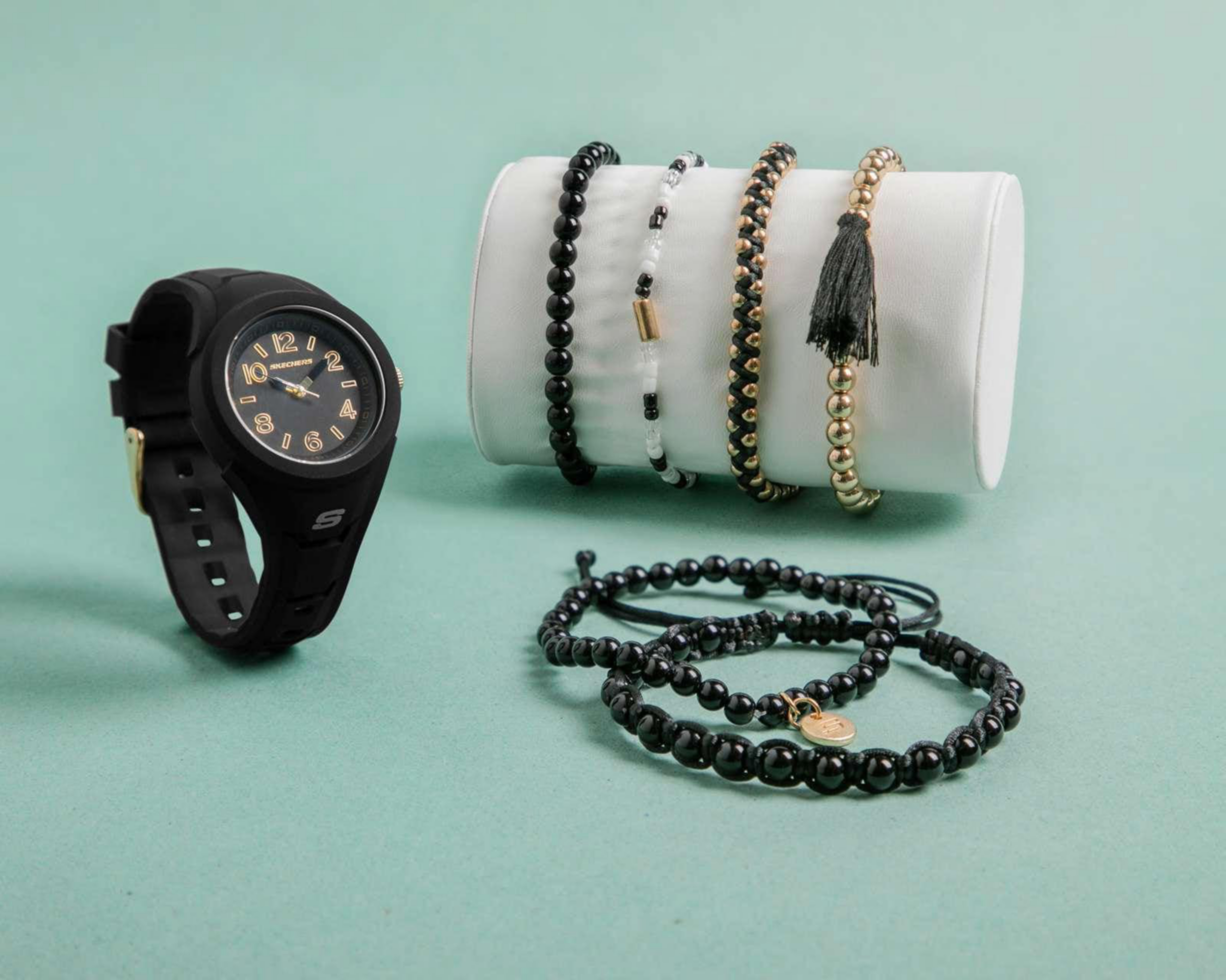 Foto 9 pulgar | Reloj Skechers SR9021 Negro