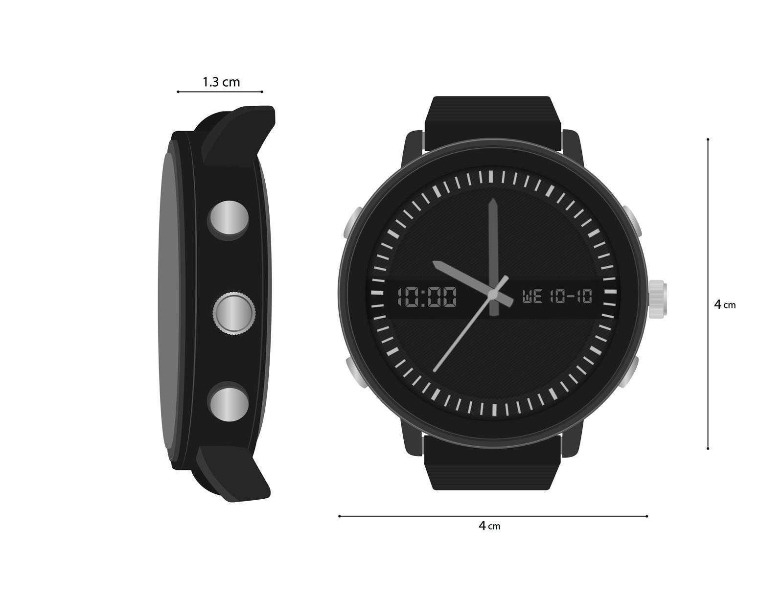 Foto 10 pulgar | Reloj Skechers SR9021 Negro