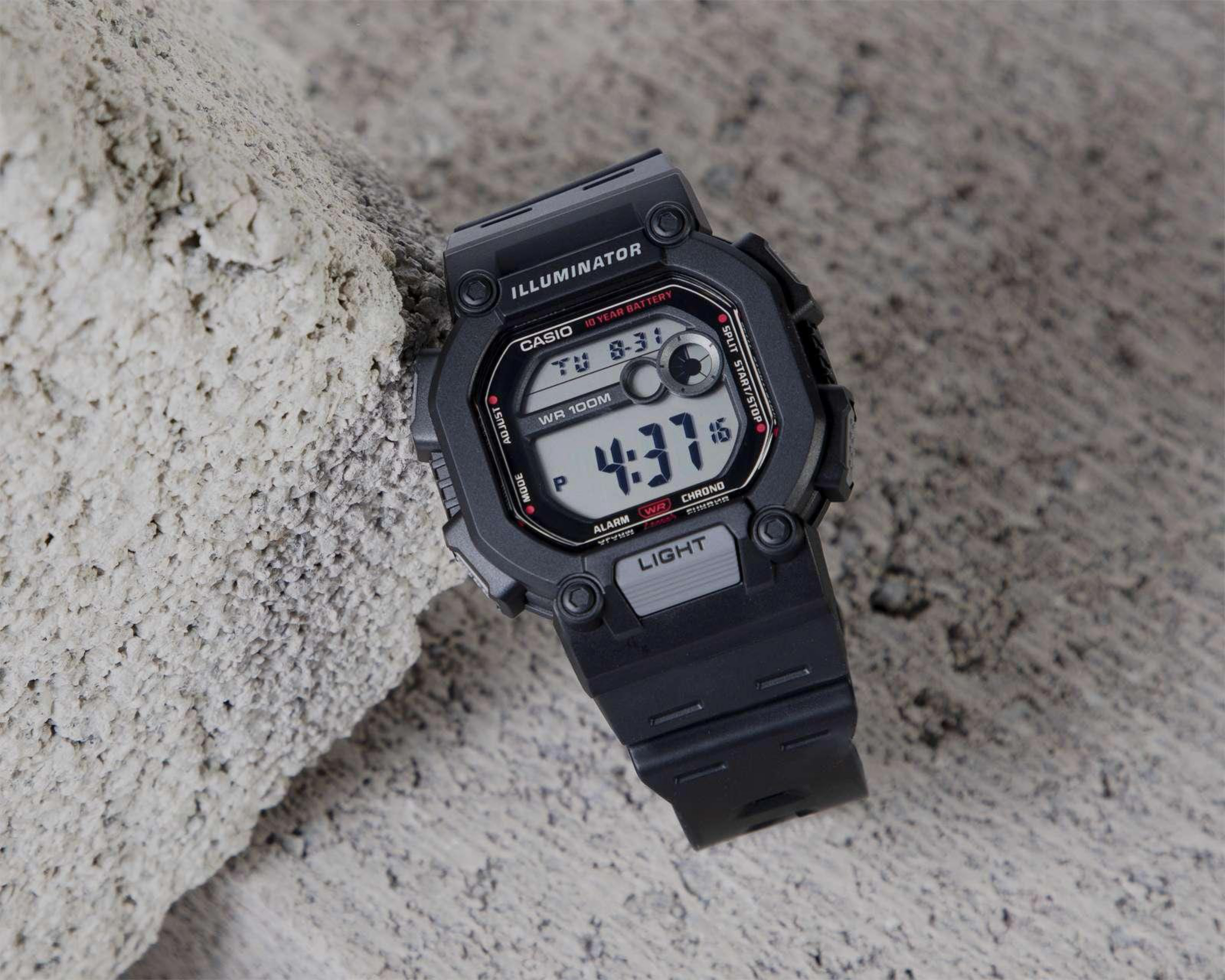 Foto 6 pulgar | Reloj Casio W737H-1AVCF