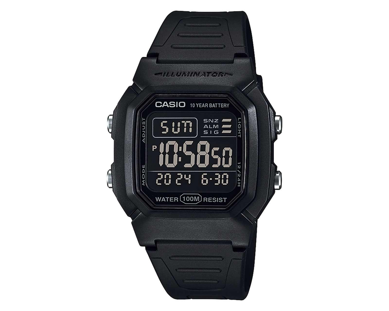 Reloj Casio W800H-1BVCF Negro