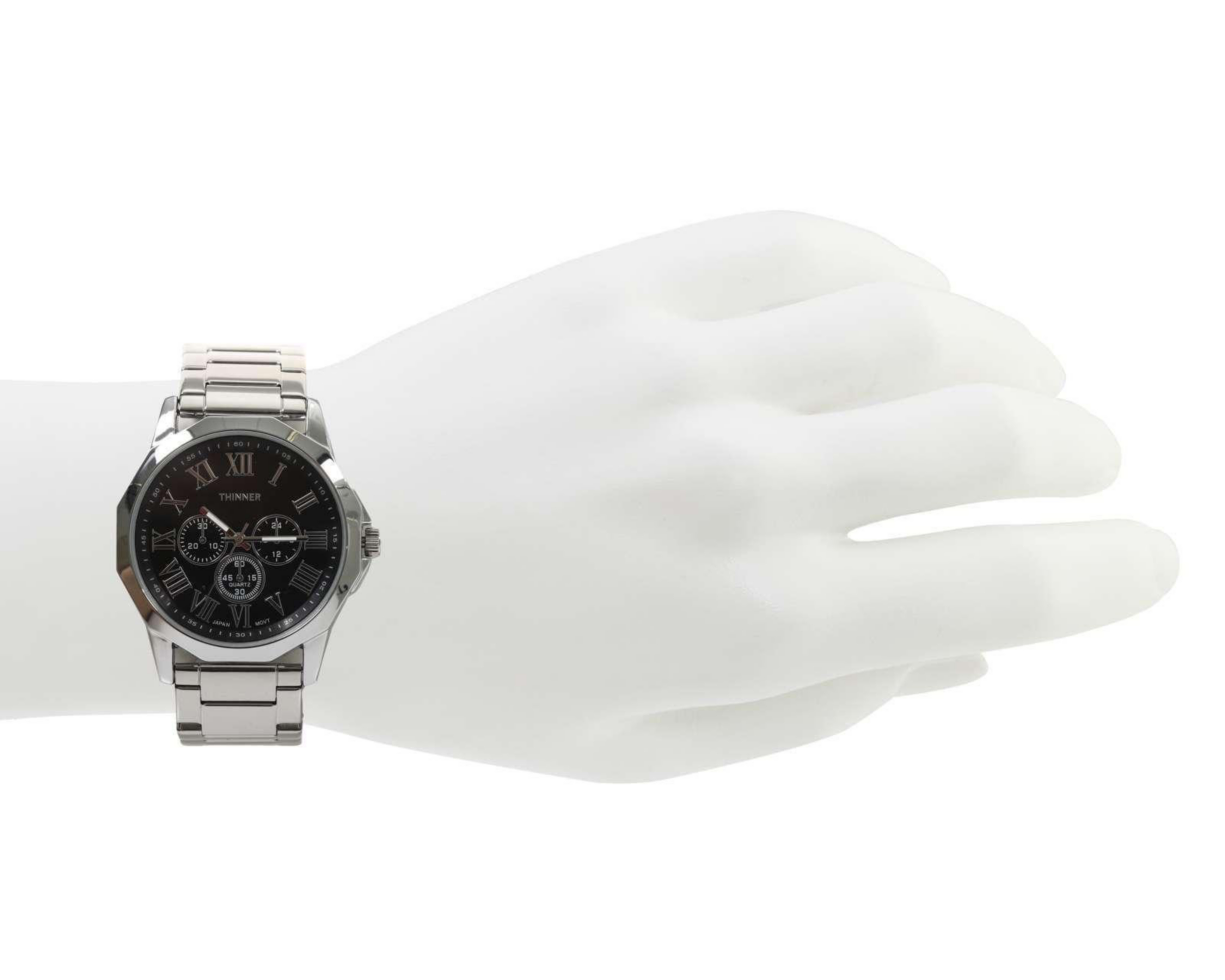 Foto 9 pulgar | Reloj Thinner A1637 Plateado